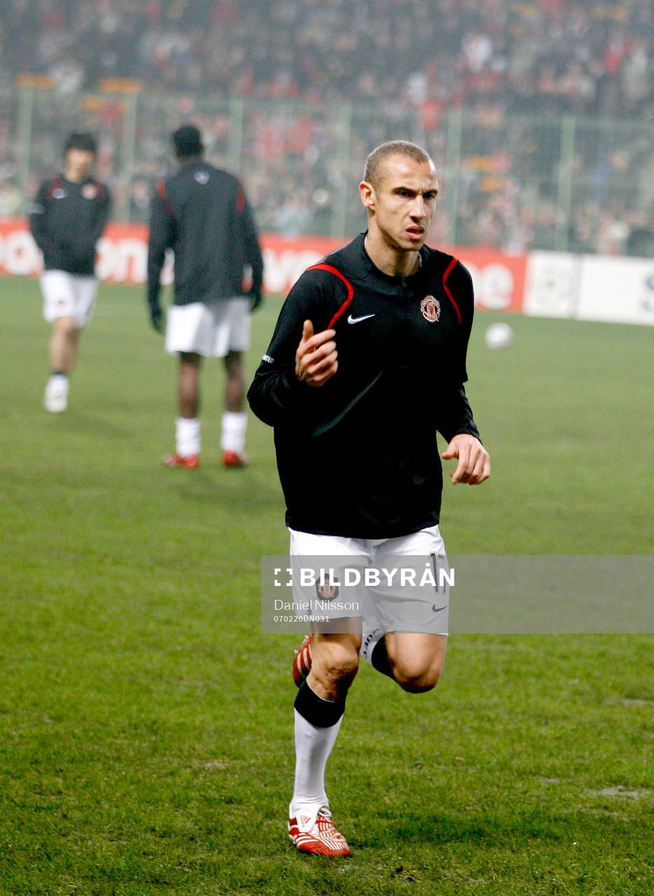Henrik Larsson, Manchester United, uppvärmning, träning