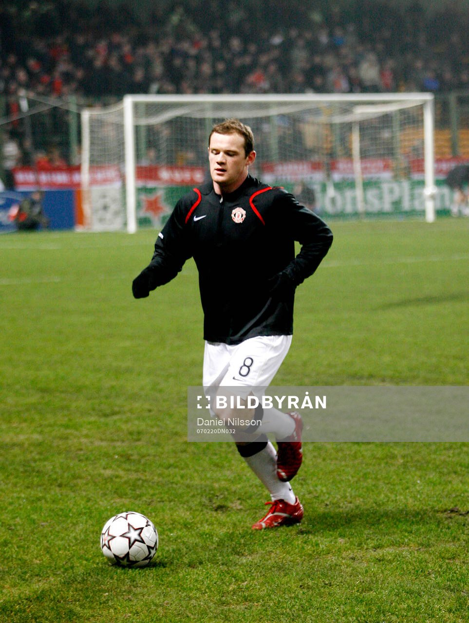 Wayne Rooney, Manchester United, uppvärmning, träning