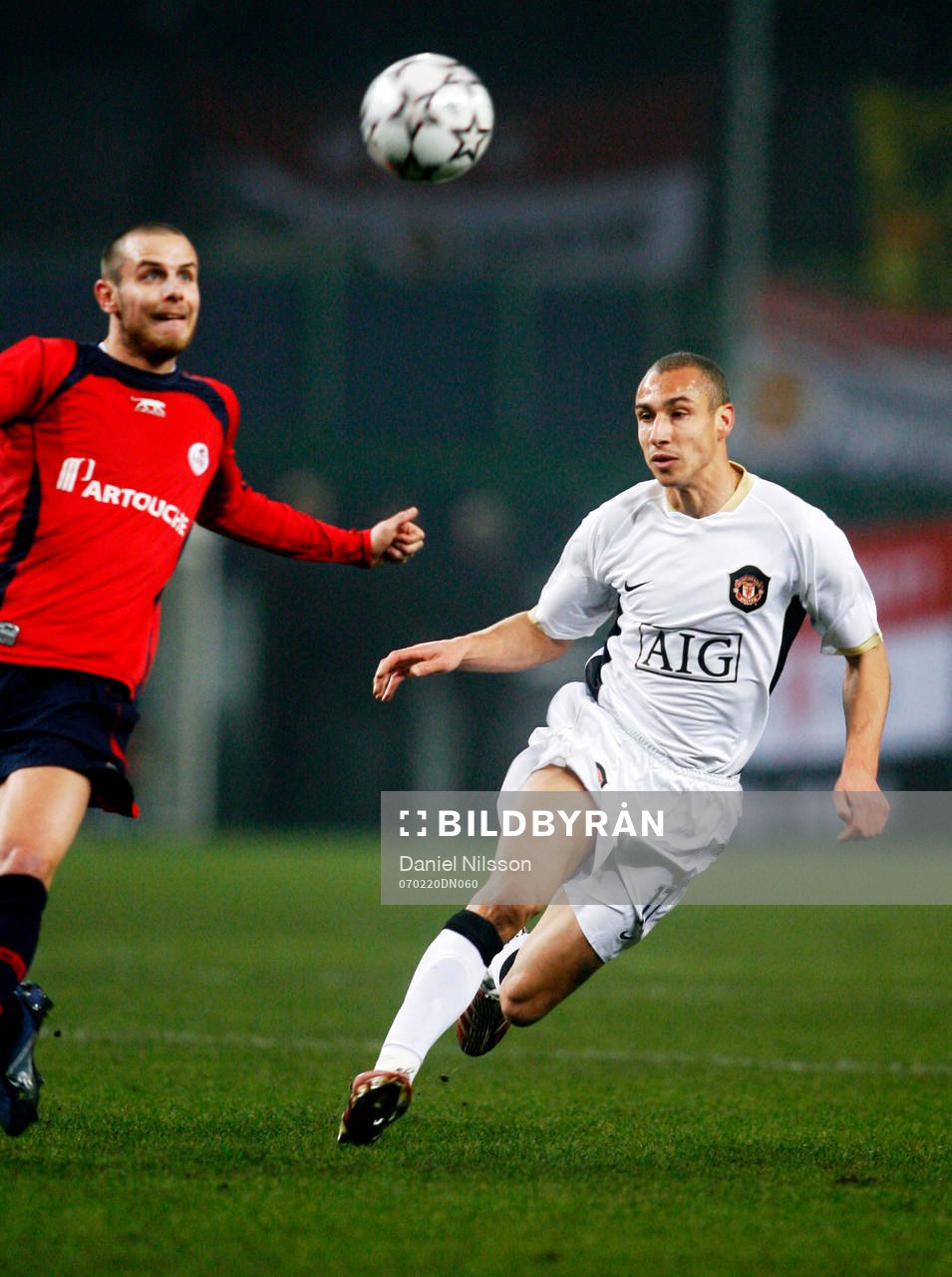 Henrik Larsson, Manchester United
