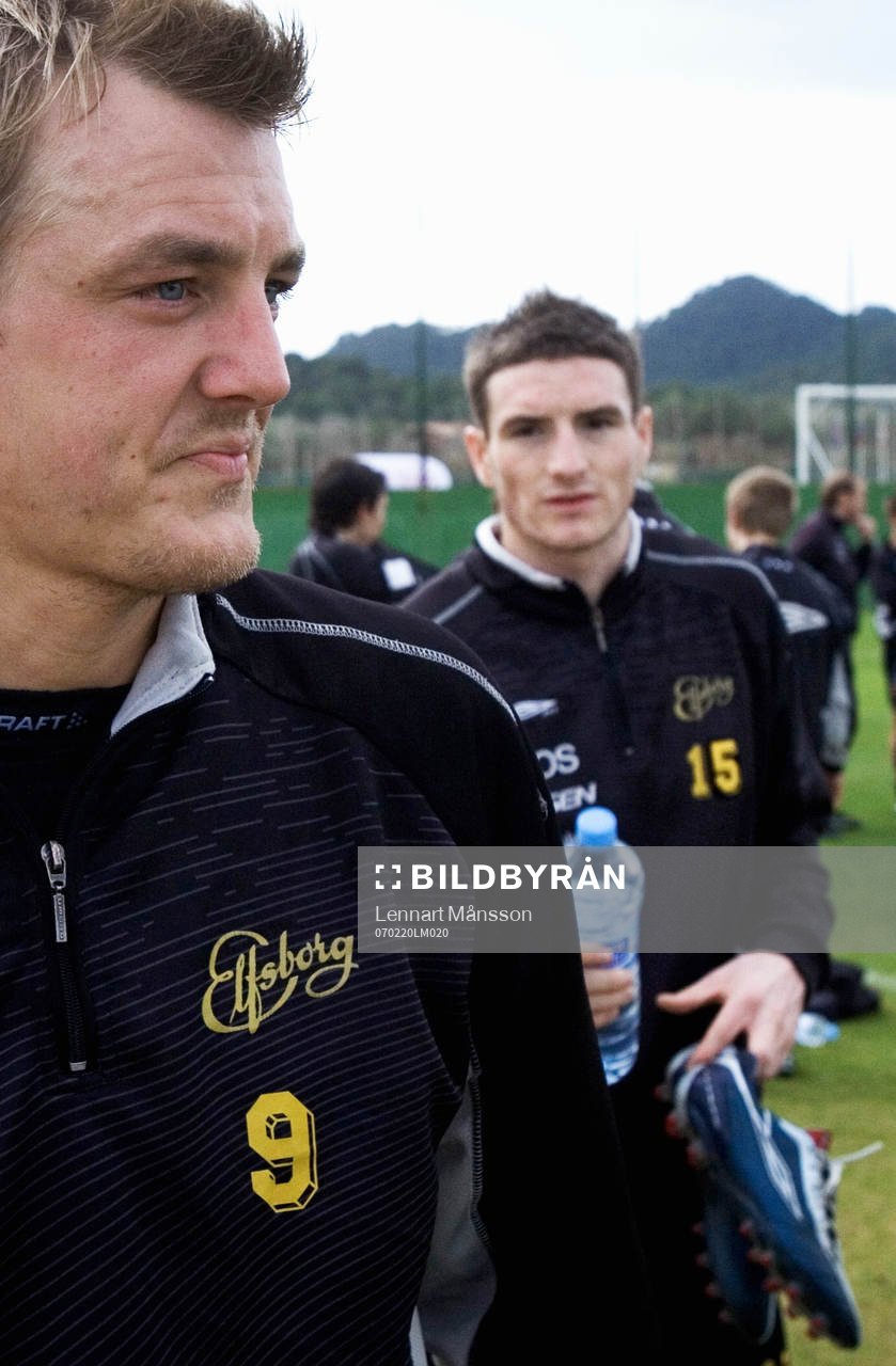 Mathias Svensson och James Keene