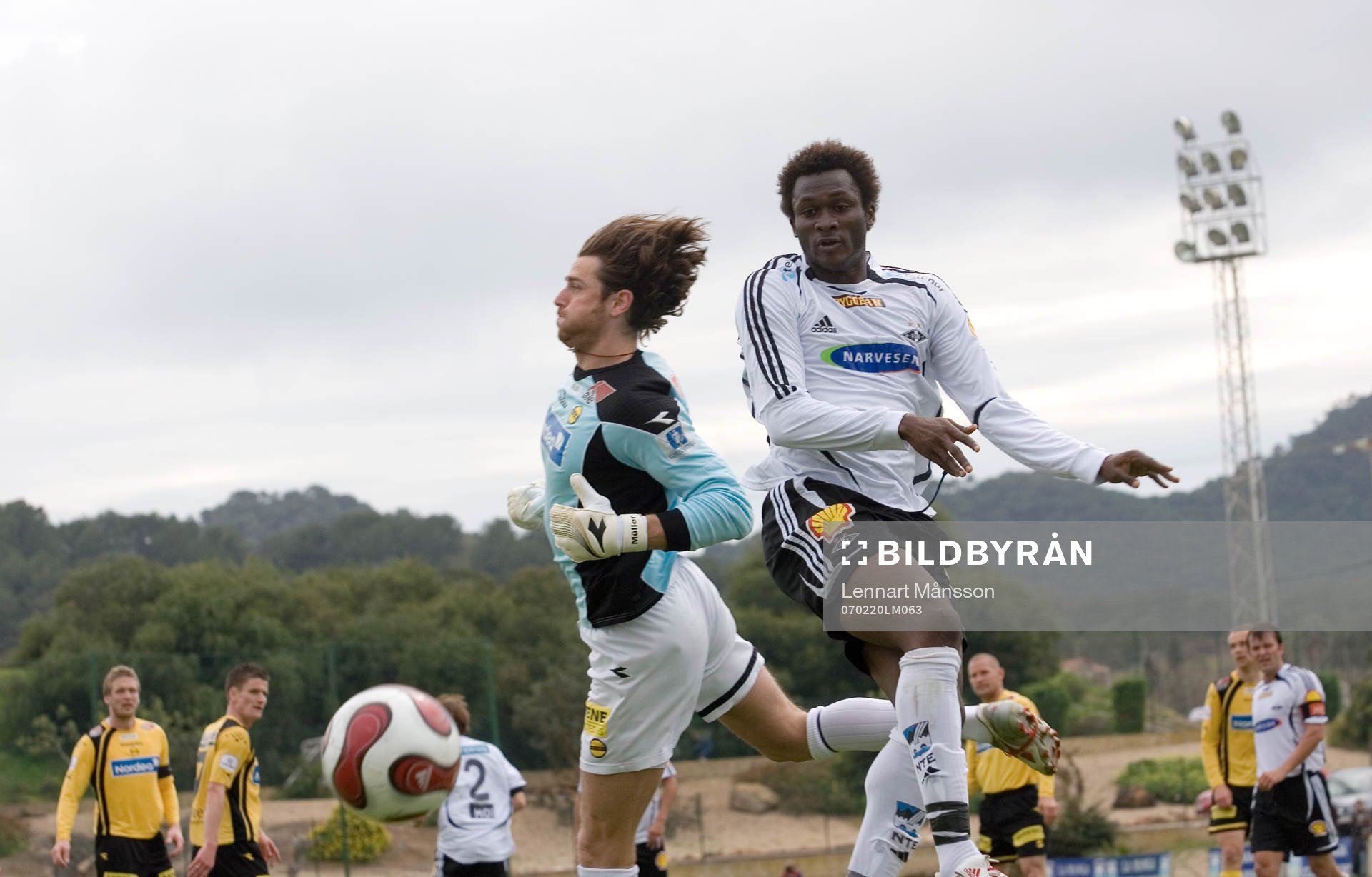 Yssouf Kone, Rosenborg och Heinz Müller, målvakt,