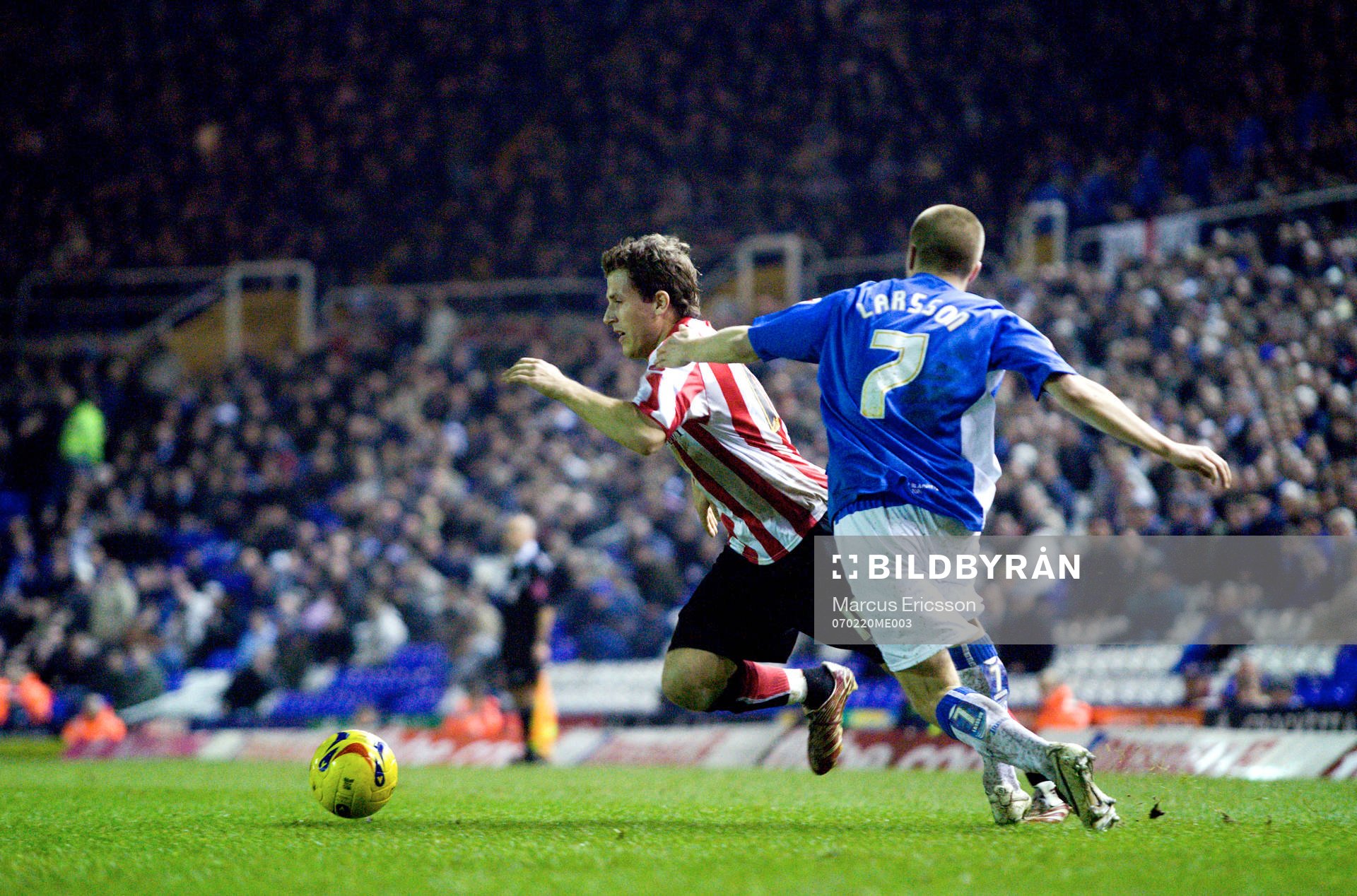 Tobias Hysén, Sunderland och Sebastian Larsson, Birmingham