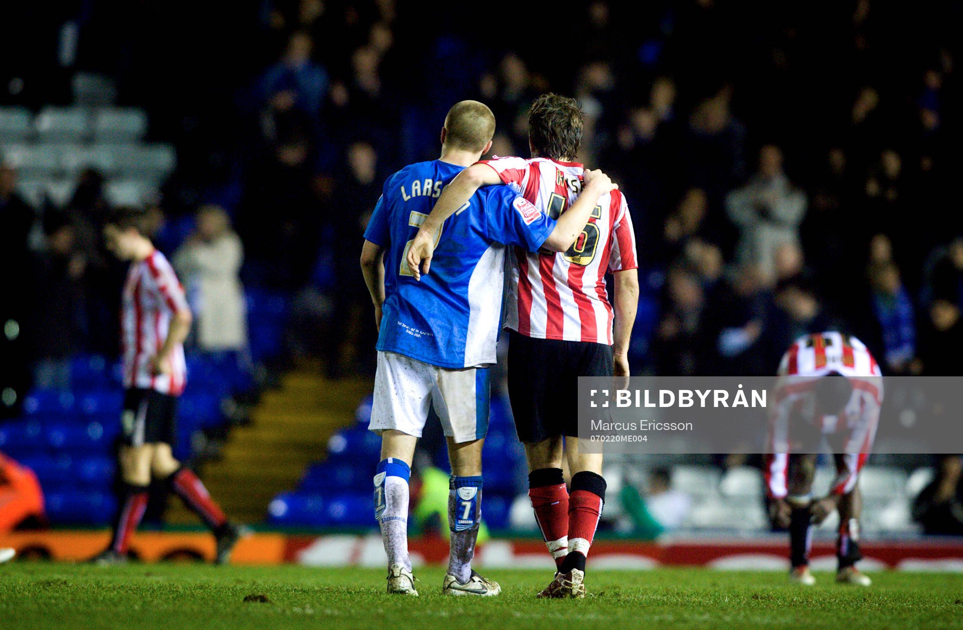Tobias Hysén, Sunderland och Sebastian Larsson, Birmingham