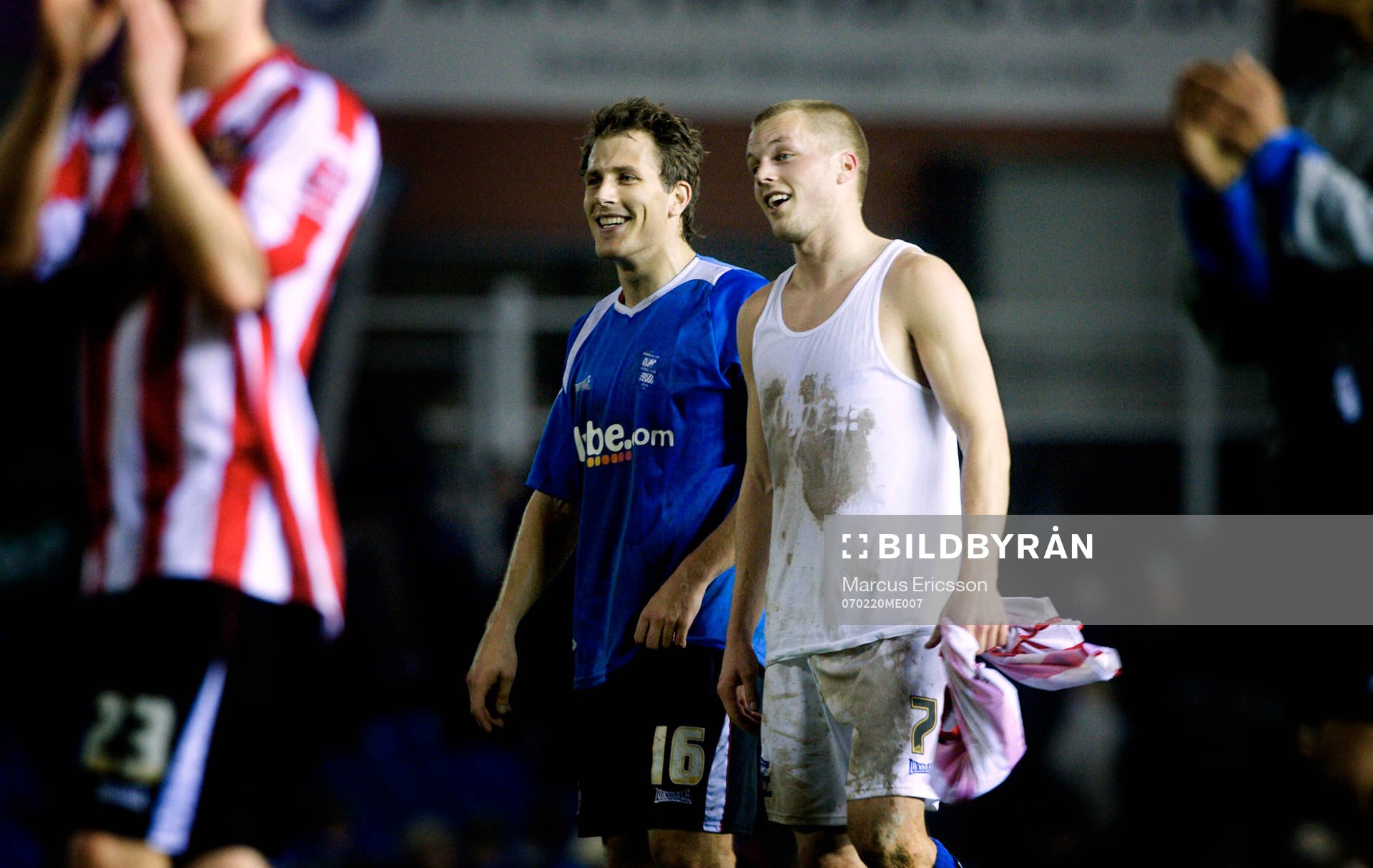 Tobias Hysén, Sunderland och Sebastian Larsson, Birmingham