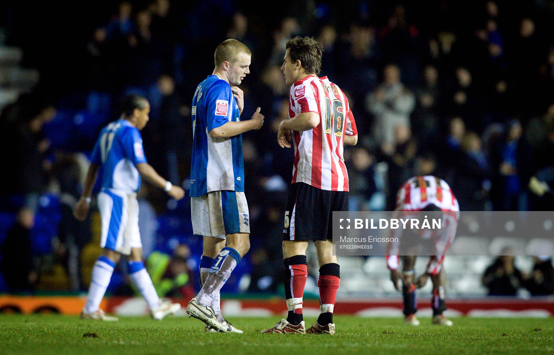 Tobias Hysén, Sunderland och Sebastian Larsson, Birmingham