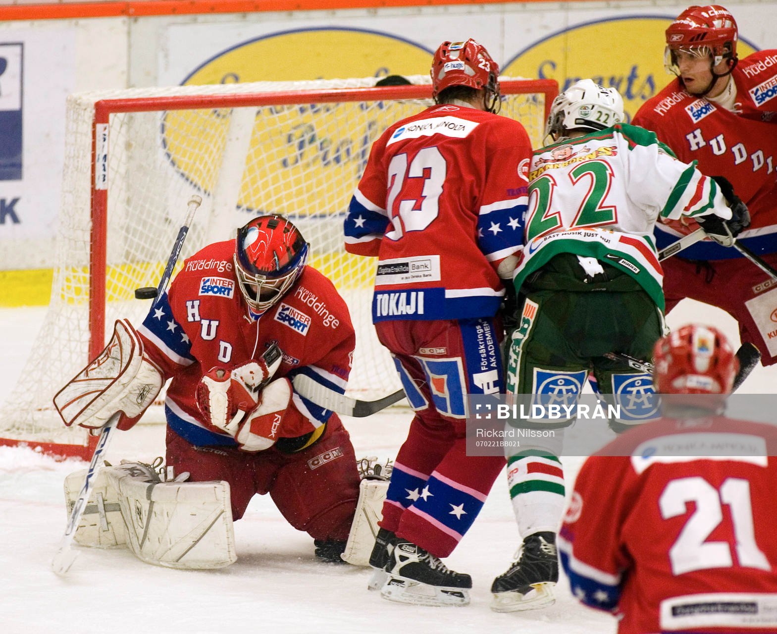 Björn Fors, målvakt, Huddinge