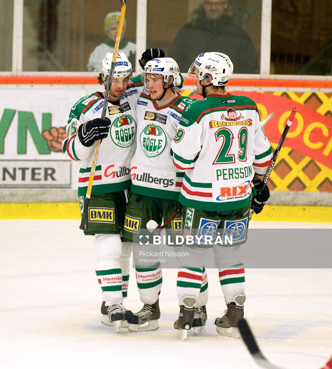 Brendan Yarema, Daniel Åhsberg och Fredrik Persson,