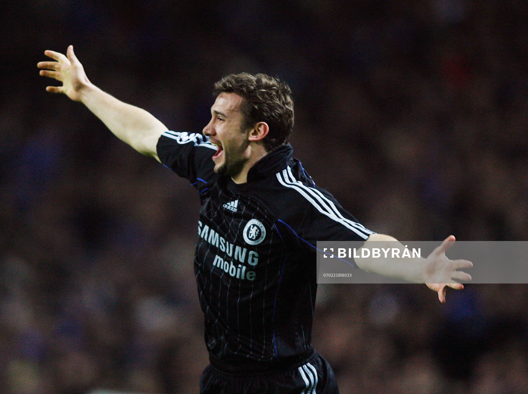  Andriy Shevchenko, Chelsea, jubel.