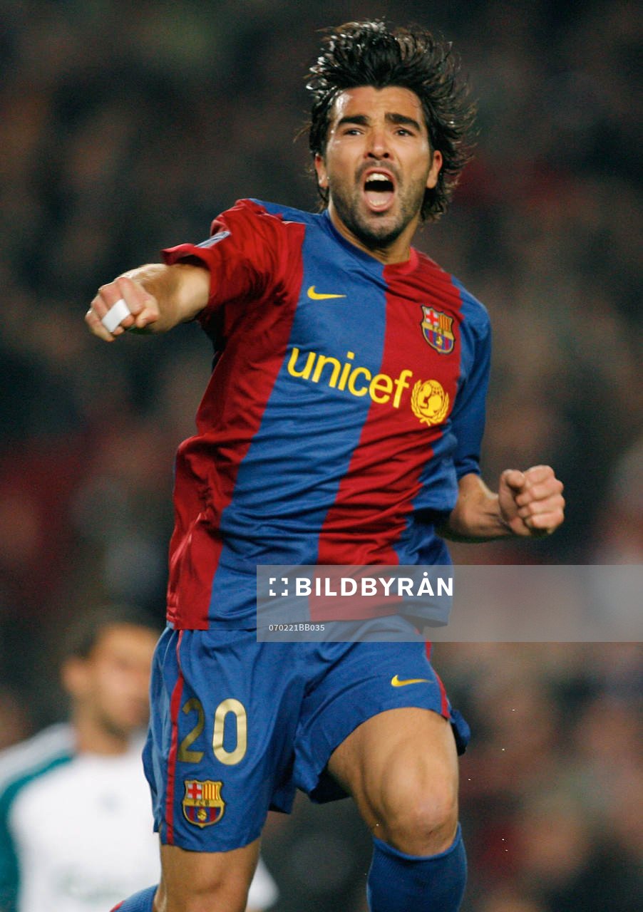 Deco, Barcelona, jubel