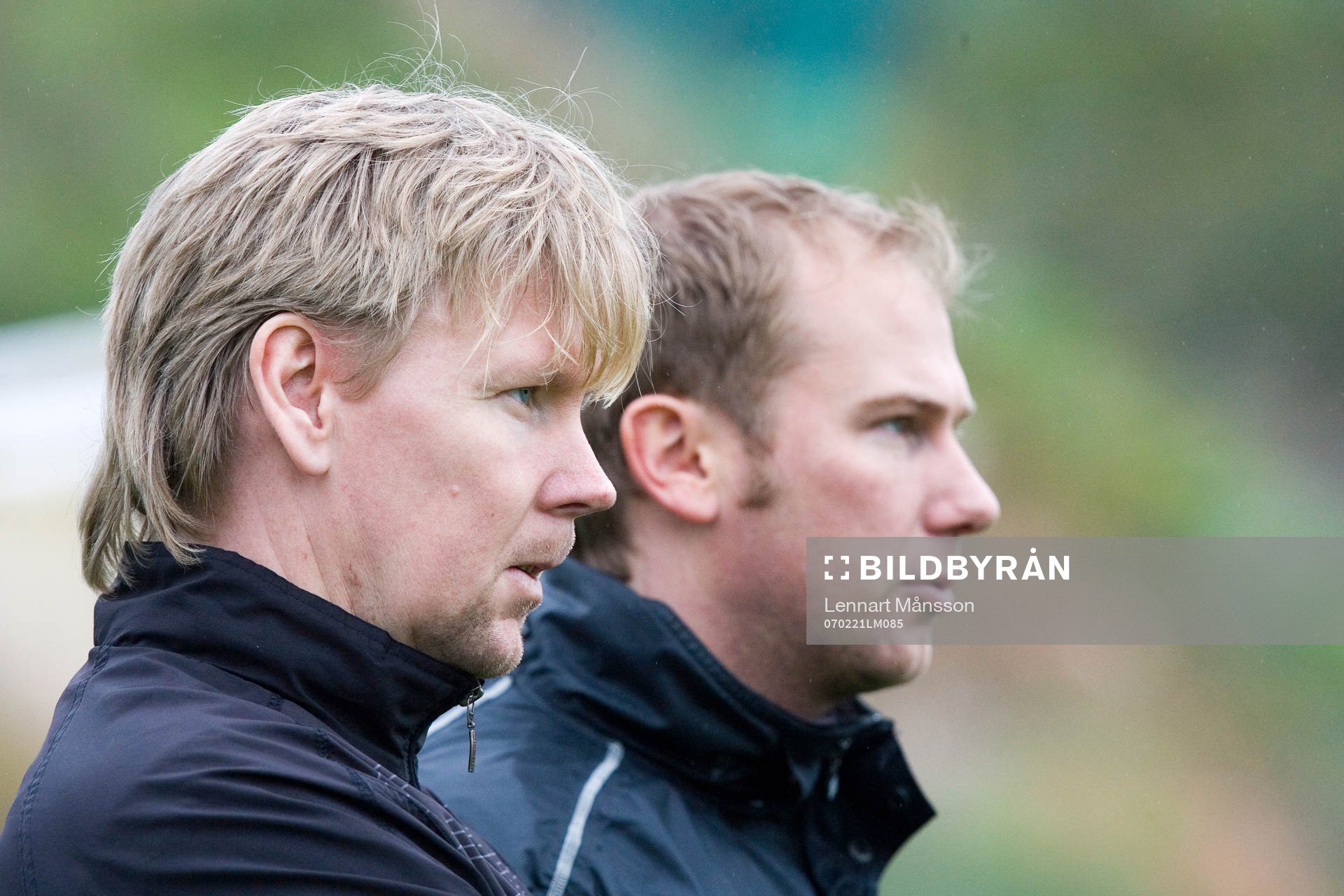 Peter Wettergren, assisterande tränare och Magnus Haglund,