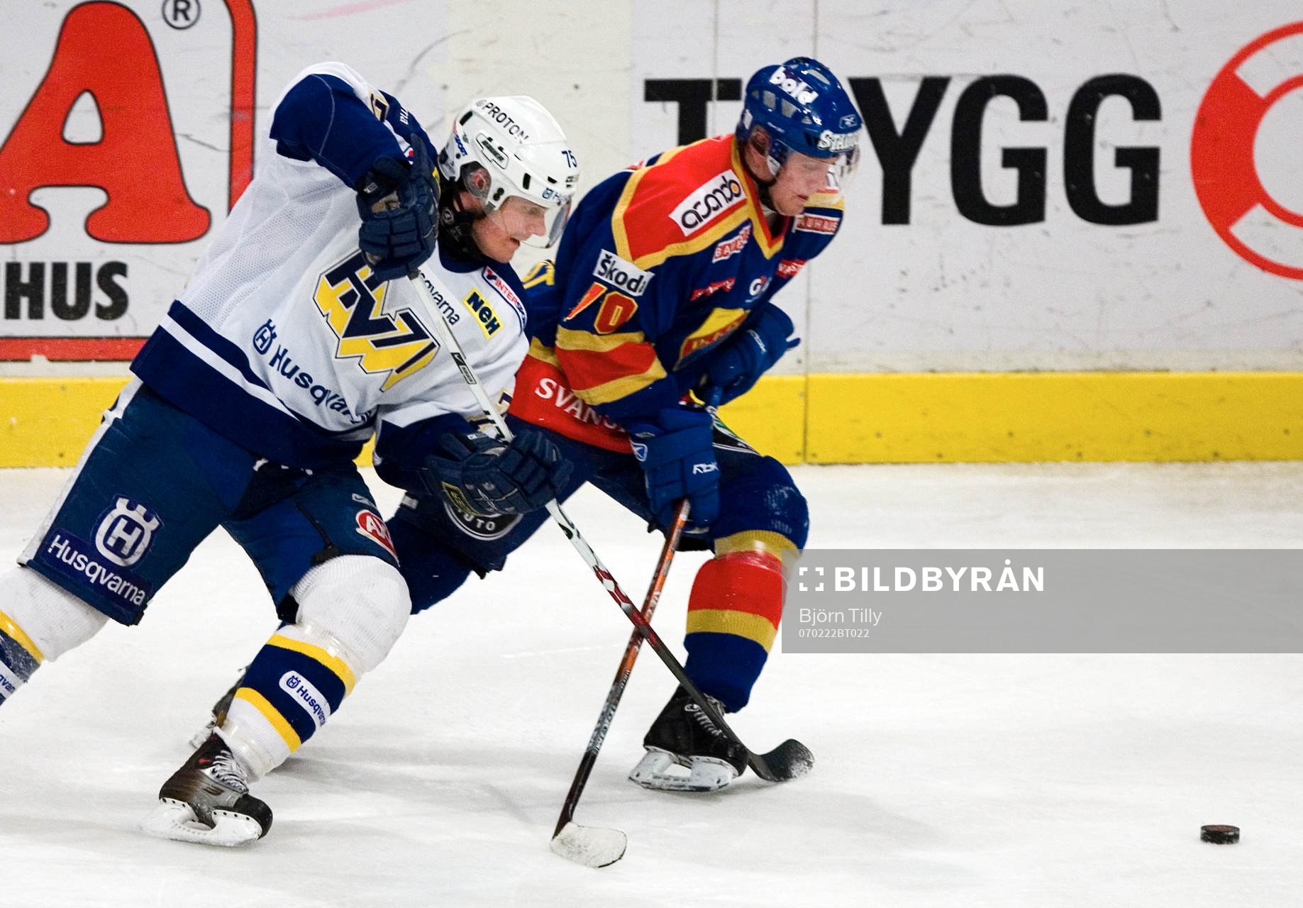 Mattias Remstam, HV71 och Patric Hörnqvist, Djurgården