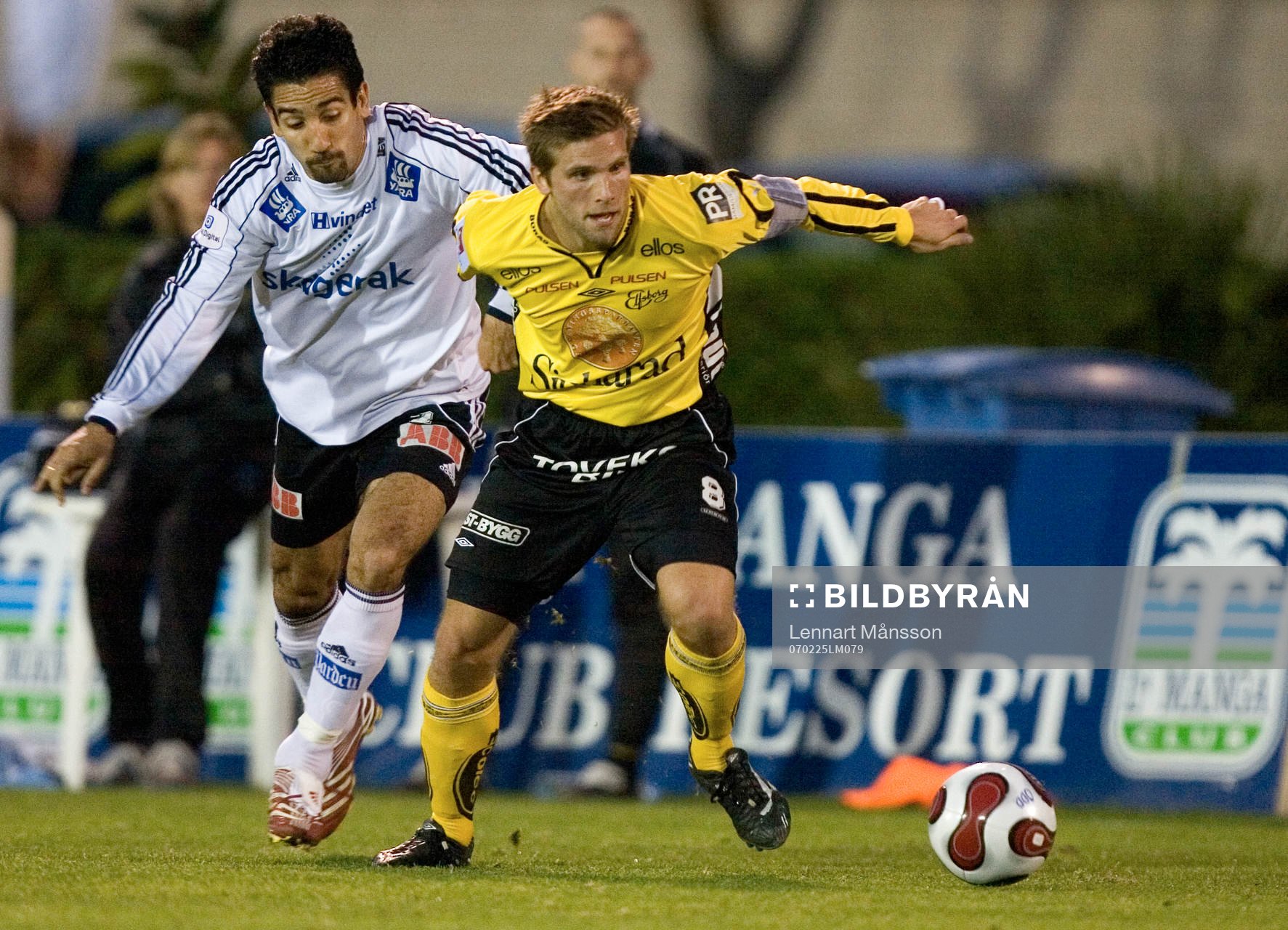 Anders Svensson spelade hela matchen
