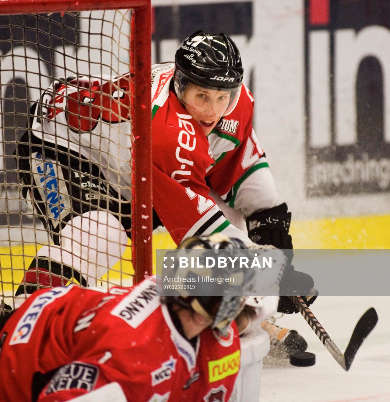 Markus Korhonen, målvakt, Malmö och Miloslav Horava, Modo