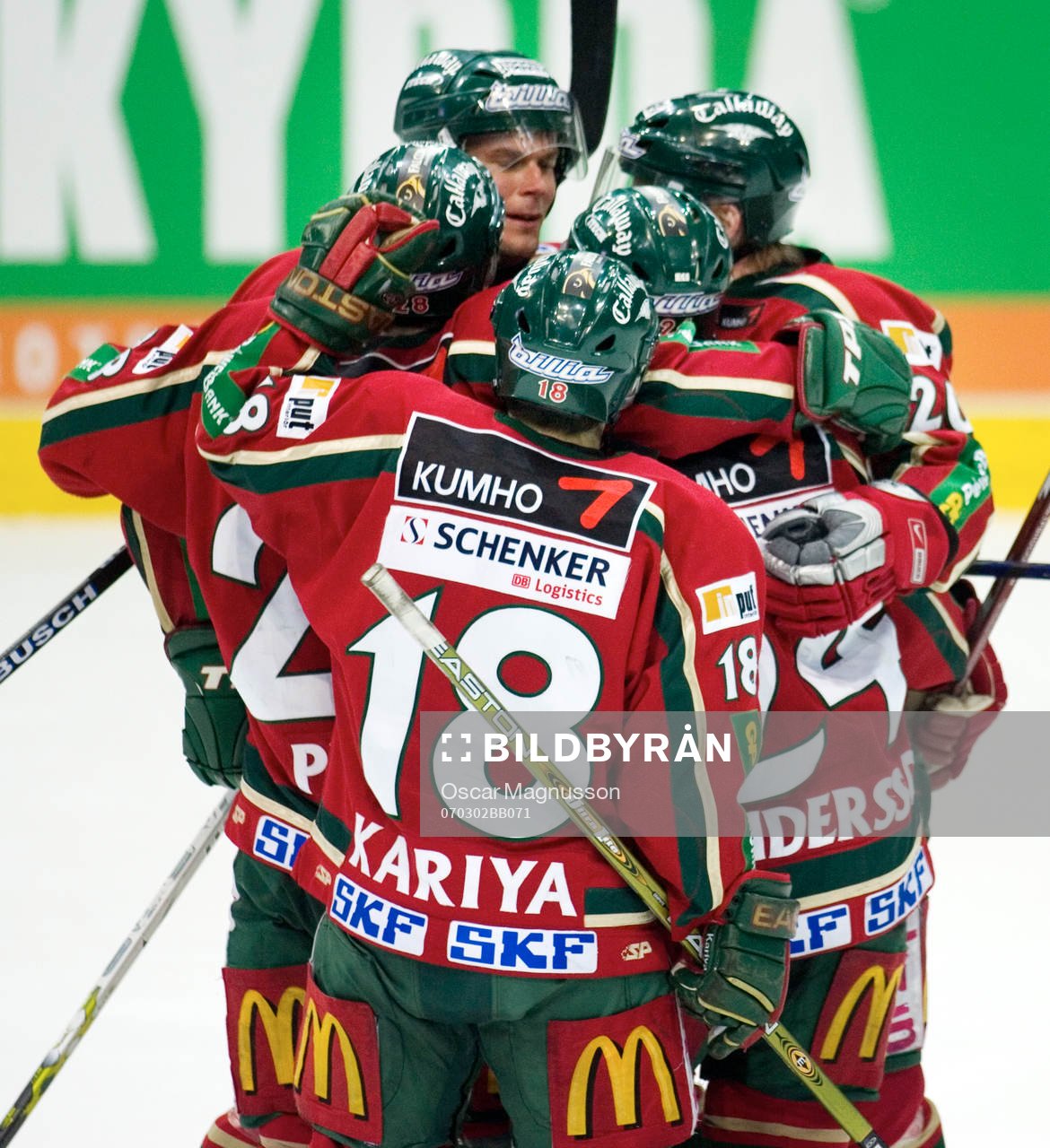 Frölunda jubel