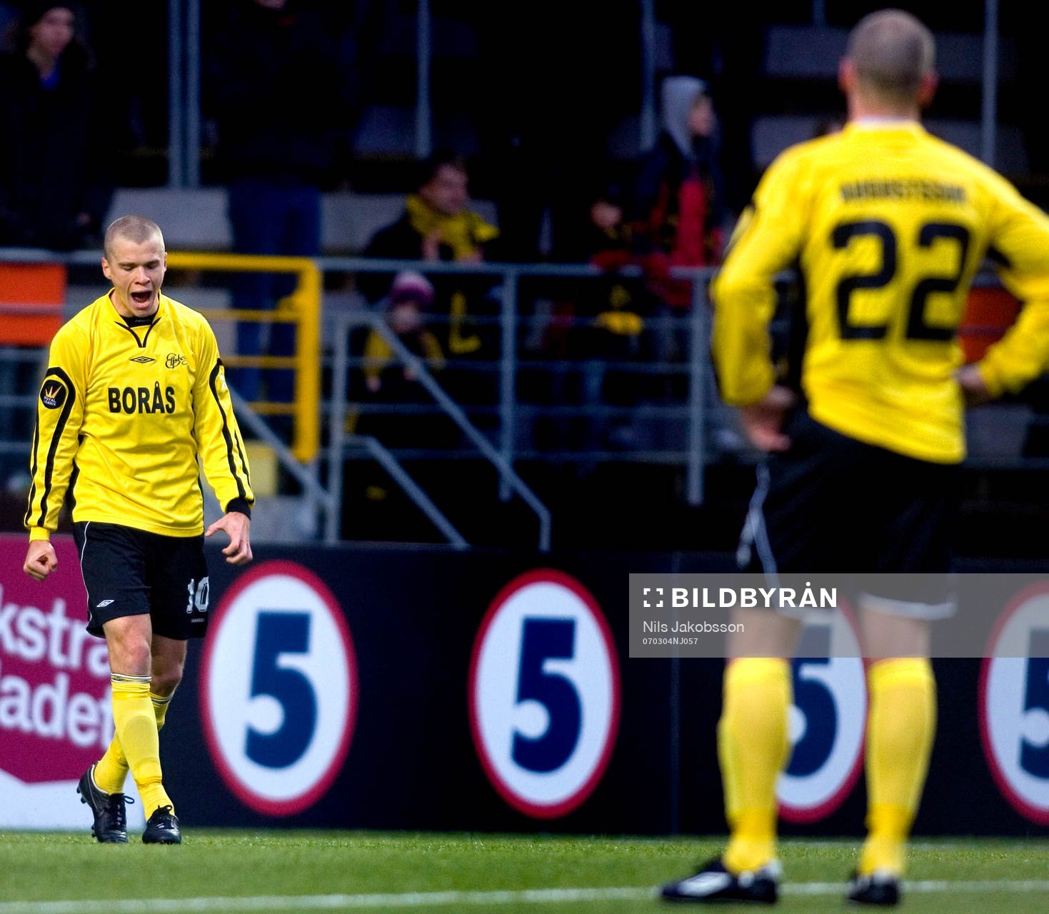 Samuel Holmen, Elfsborg, skriker, arg
