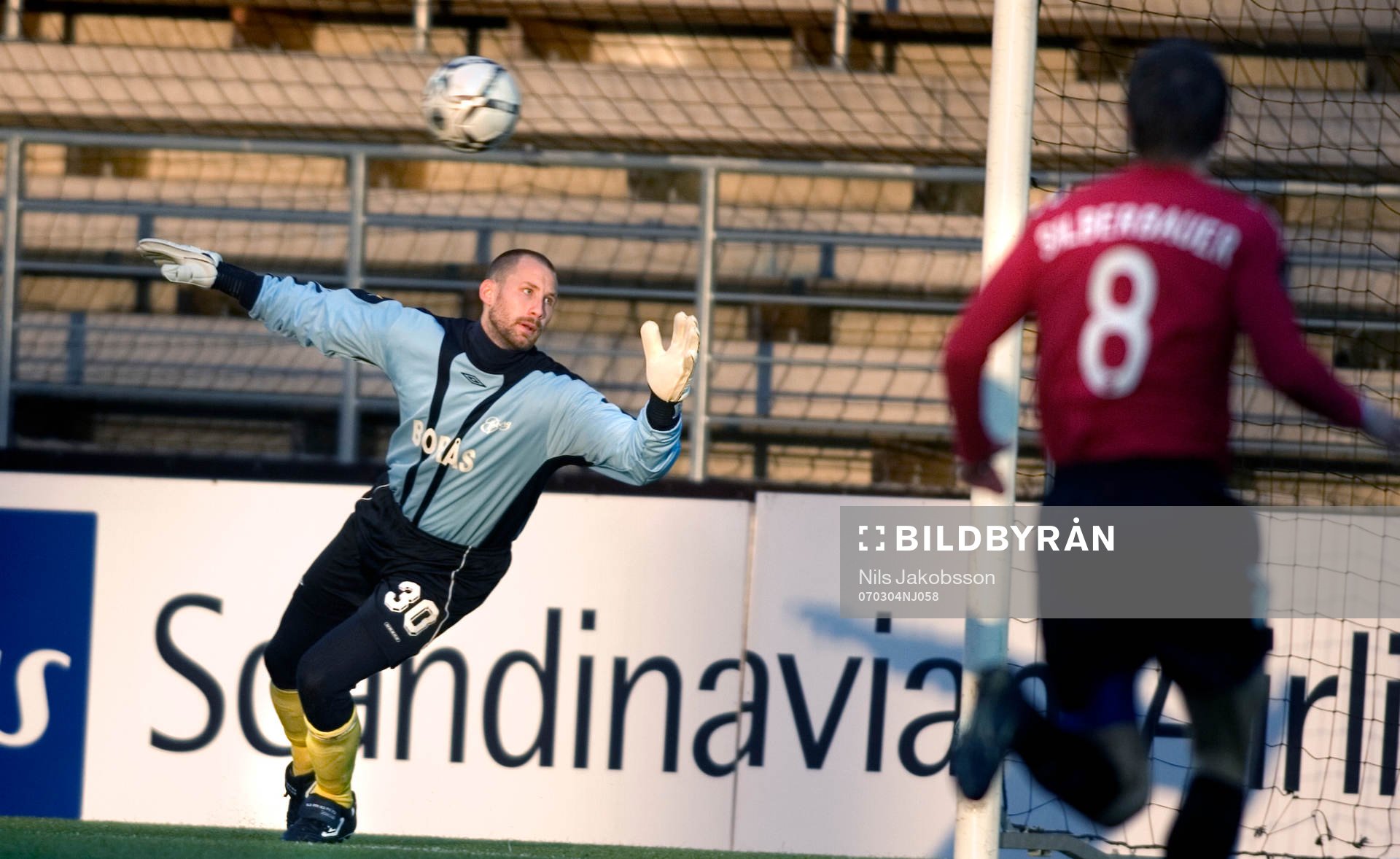 Johan Wiland, Elfsborg, målvakt, räddning