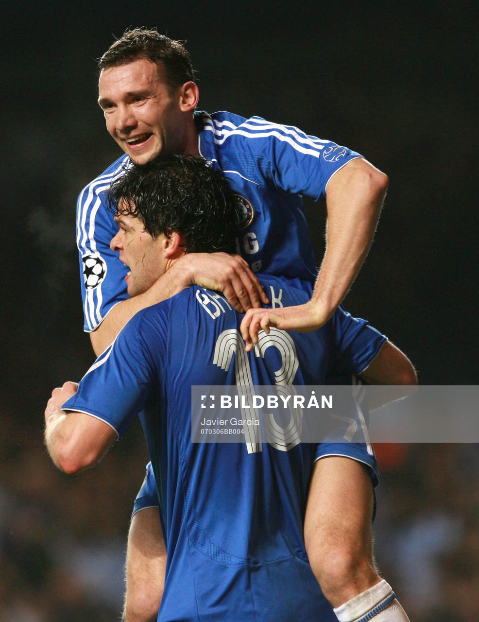 Michael Ballack, Chelsea (Jubel)