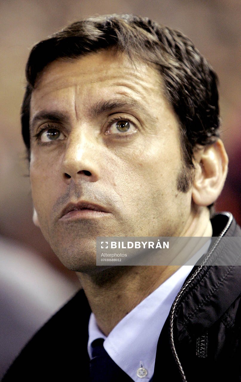  Quique Sanchez Flores, tränare, Valencia. 