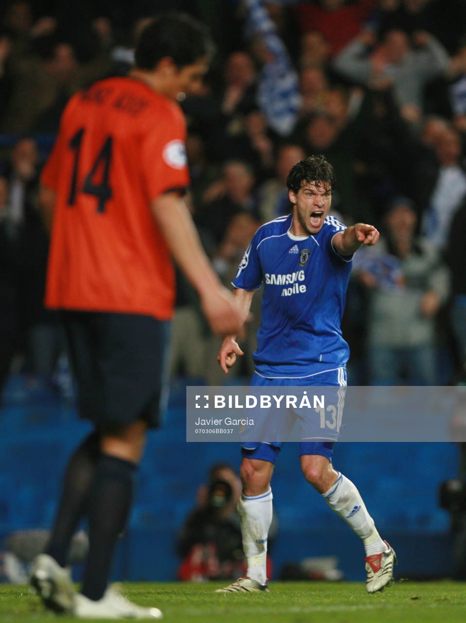  Michael Ballack, Chelsea (Jubel)