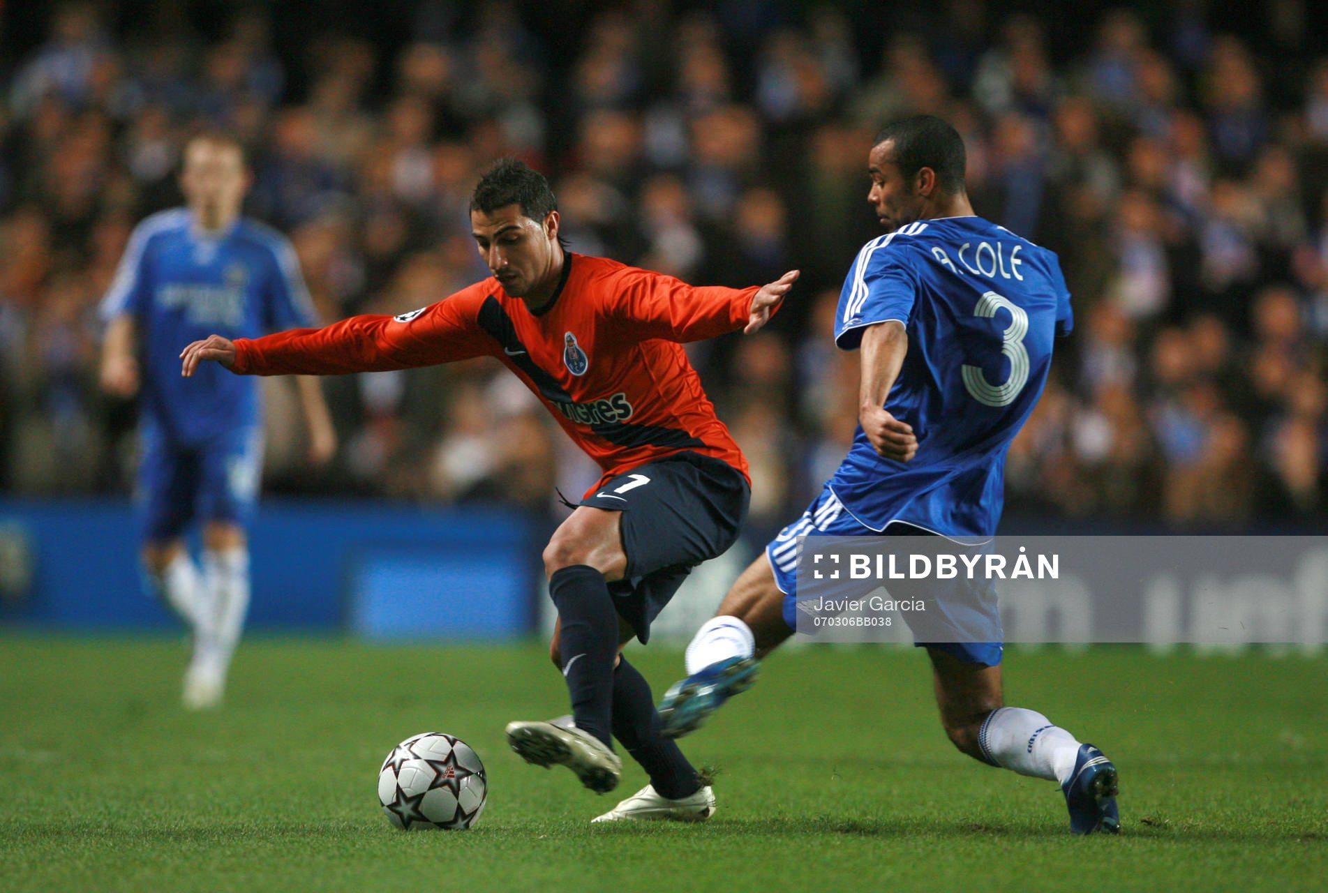  Ashley Cole, Chelsea och Quaresma, Porto
