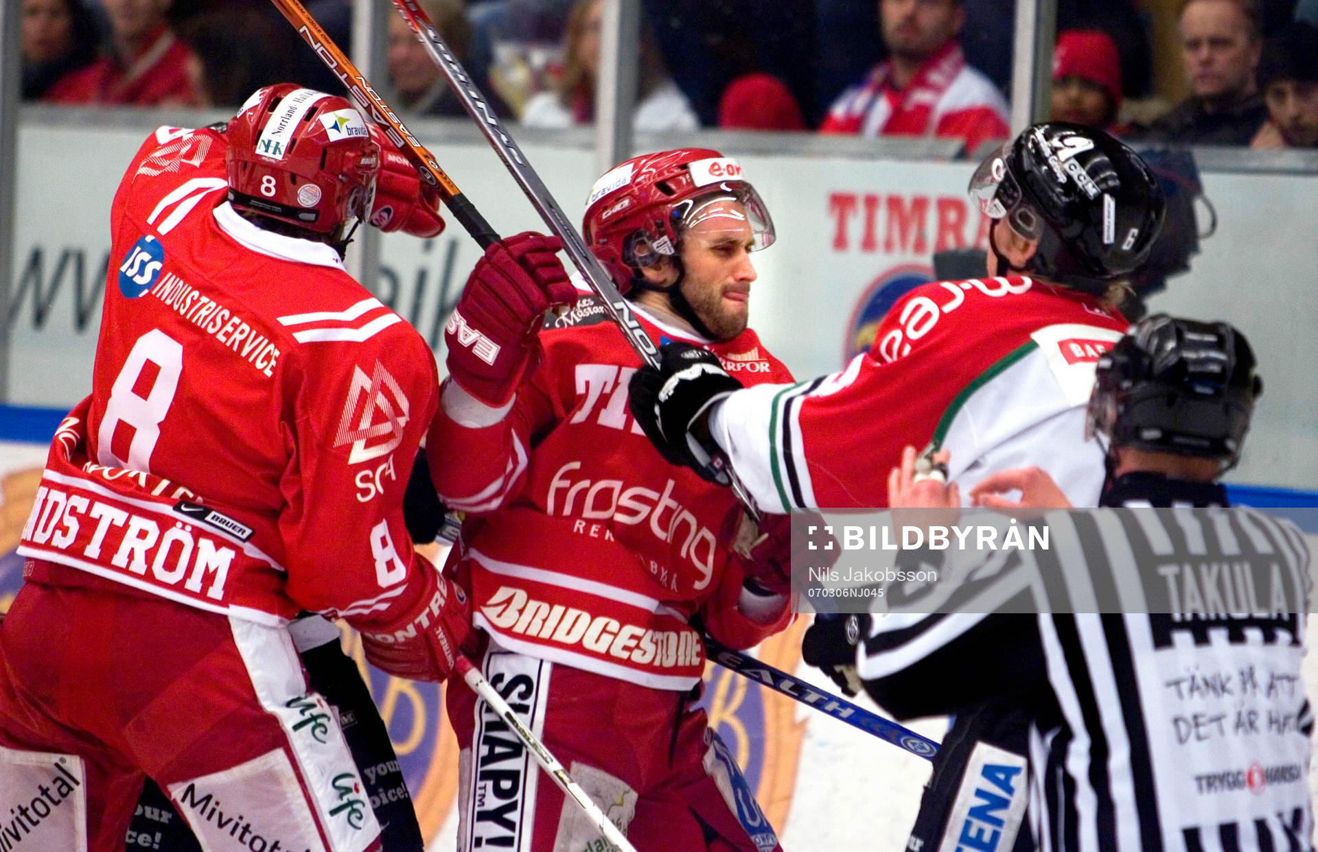 Per Hallin, Timrå, gruffar med Tobias Enström, MoDo