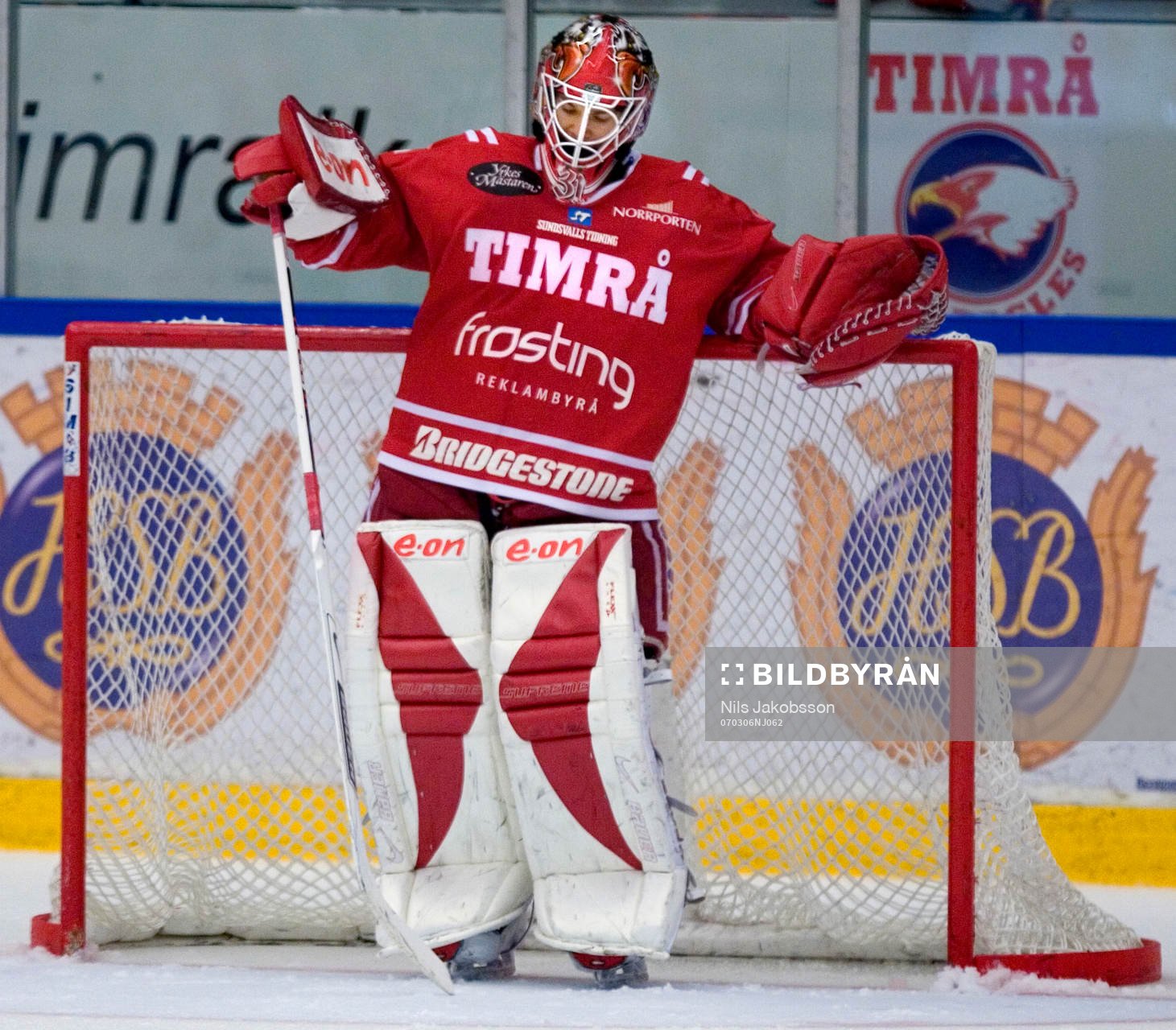 Johan Backlund, Målvakt, Timrå