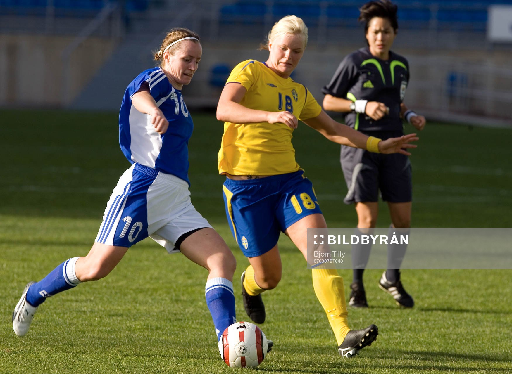 Anna-Kaisa Rantanen, Finland och Nilla Fischer, Sverige