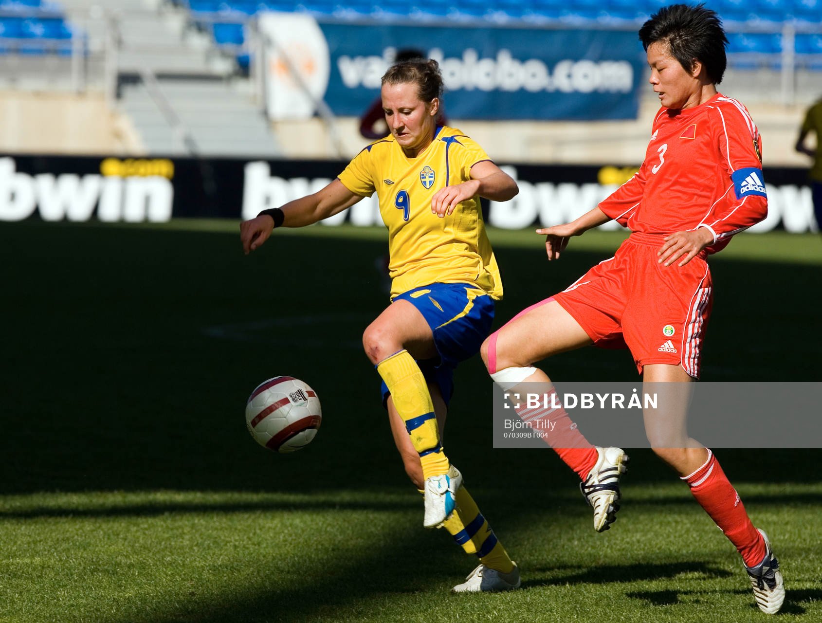 Therese Lundin, Sverige och Li Jie, Kina