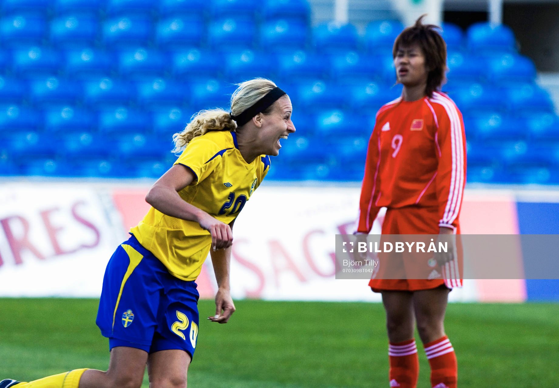 Charlotte Rohlin, Sverige, jubel