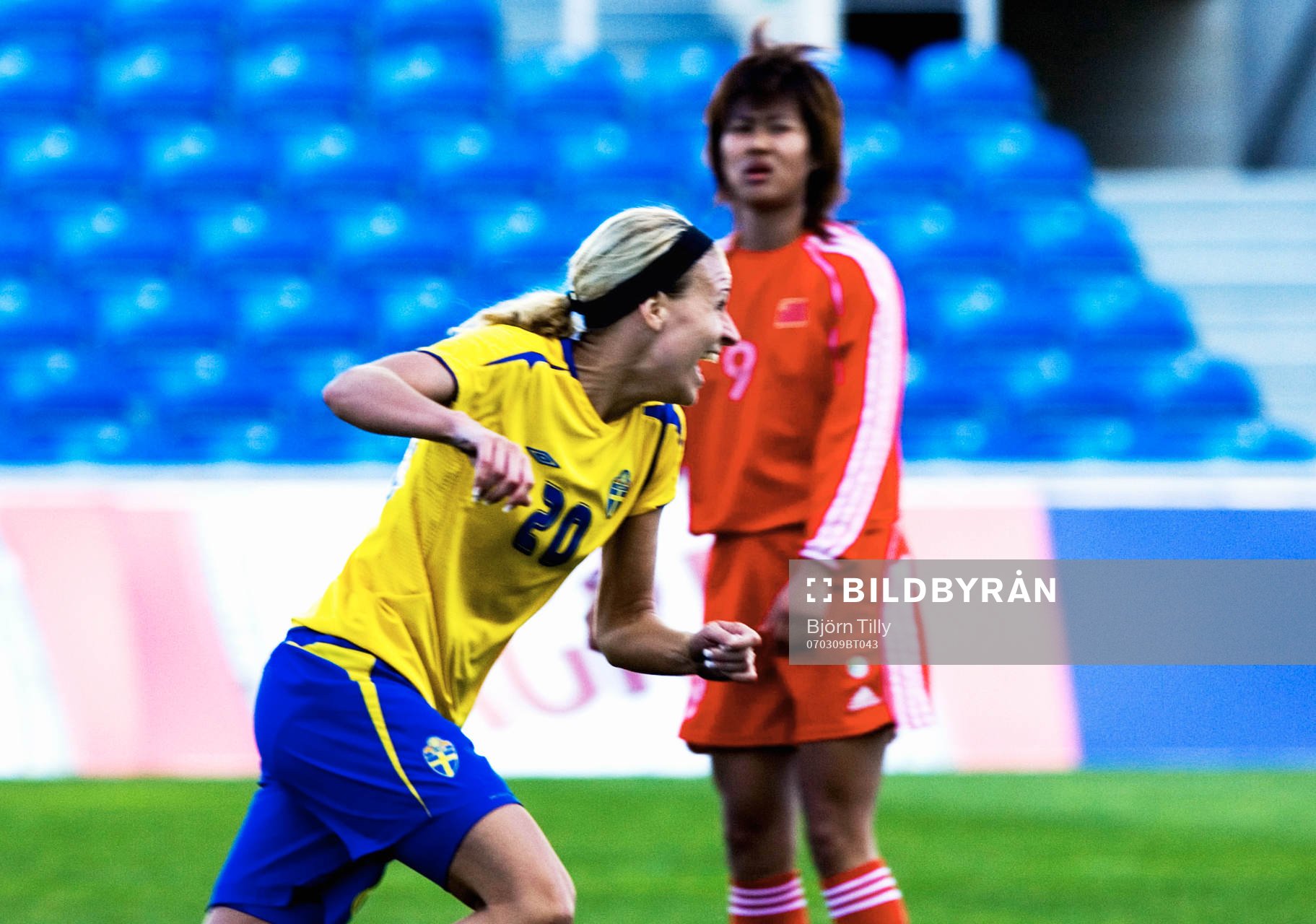 Charlotte Rohlin, Sverige, jubel