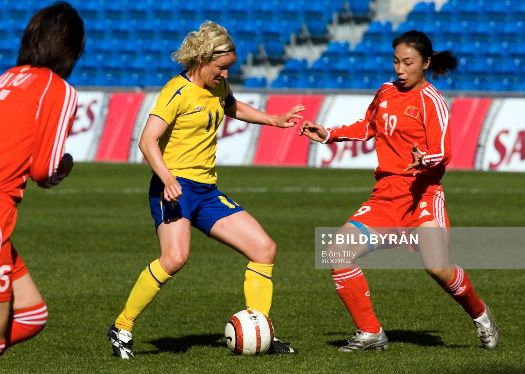 Victoria Svensson, Sverige och Qu Feifei, Kina