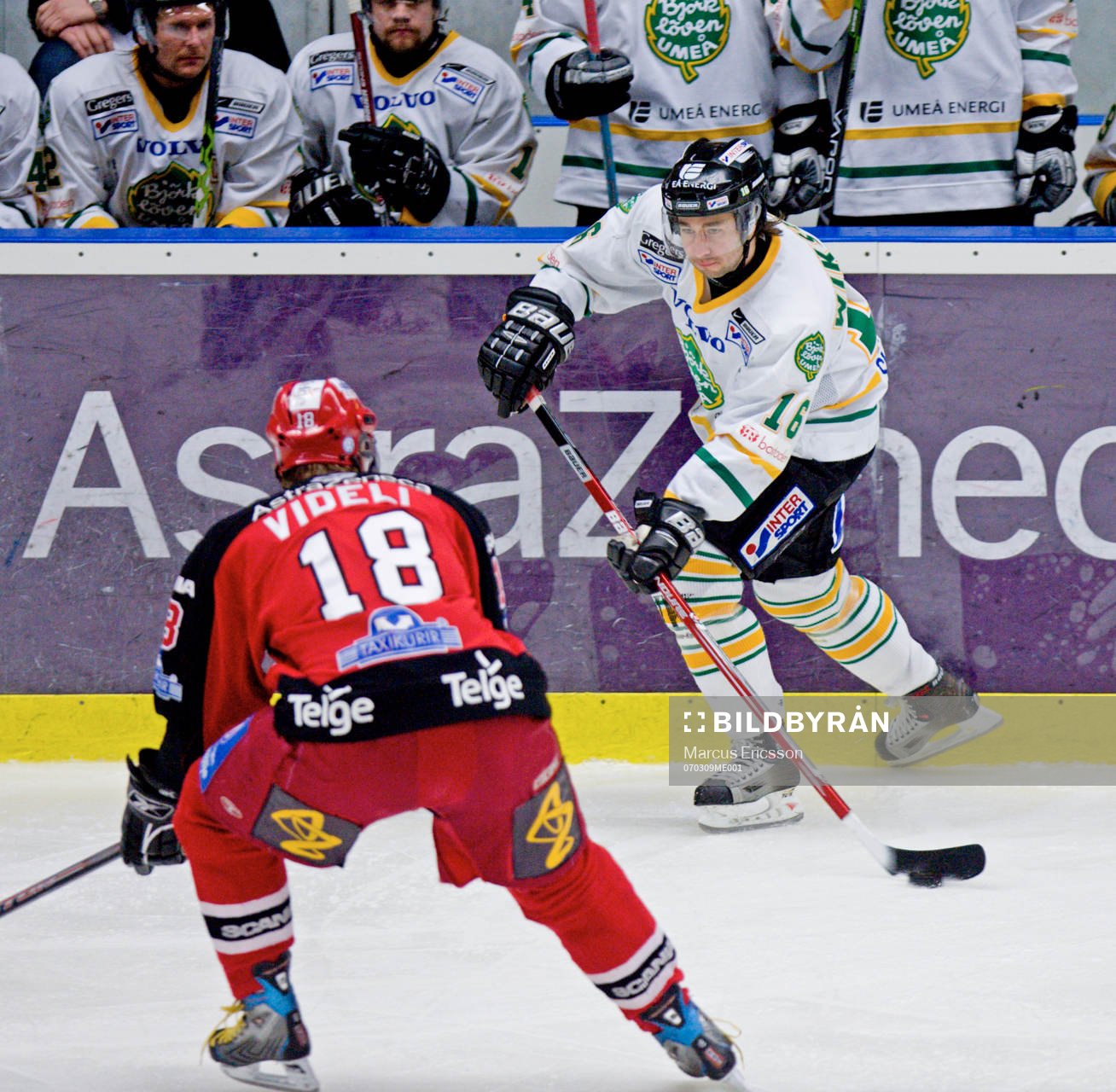 Johan Wikström, Björklöven och Linus Videll, Södertälje