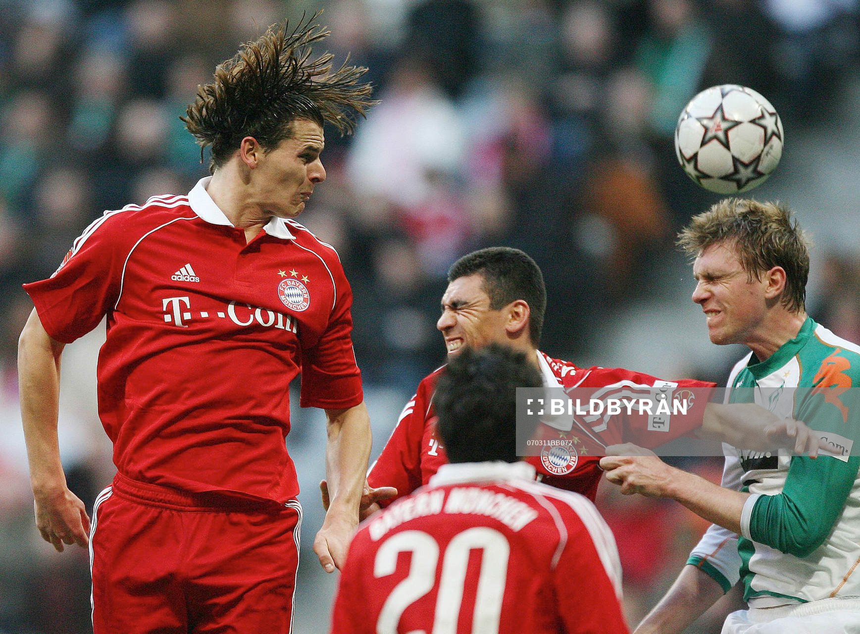 Daniel van Buyten, Lucio, Munchen och Per Mertesacker,