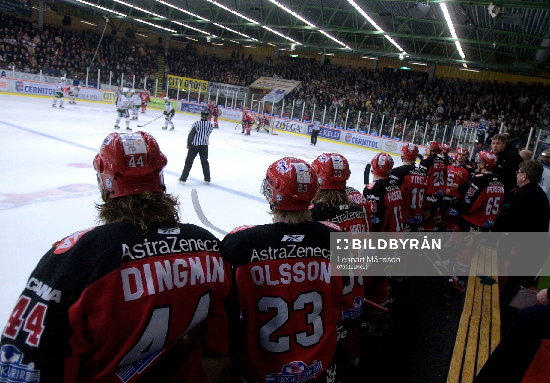 Södertäljes bänk, Chris Dingman, Johan Olsson och deras