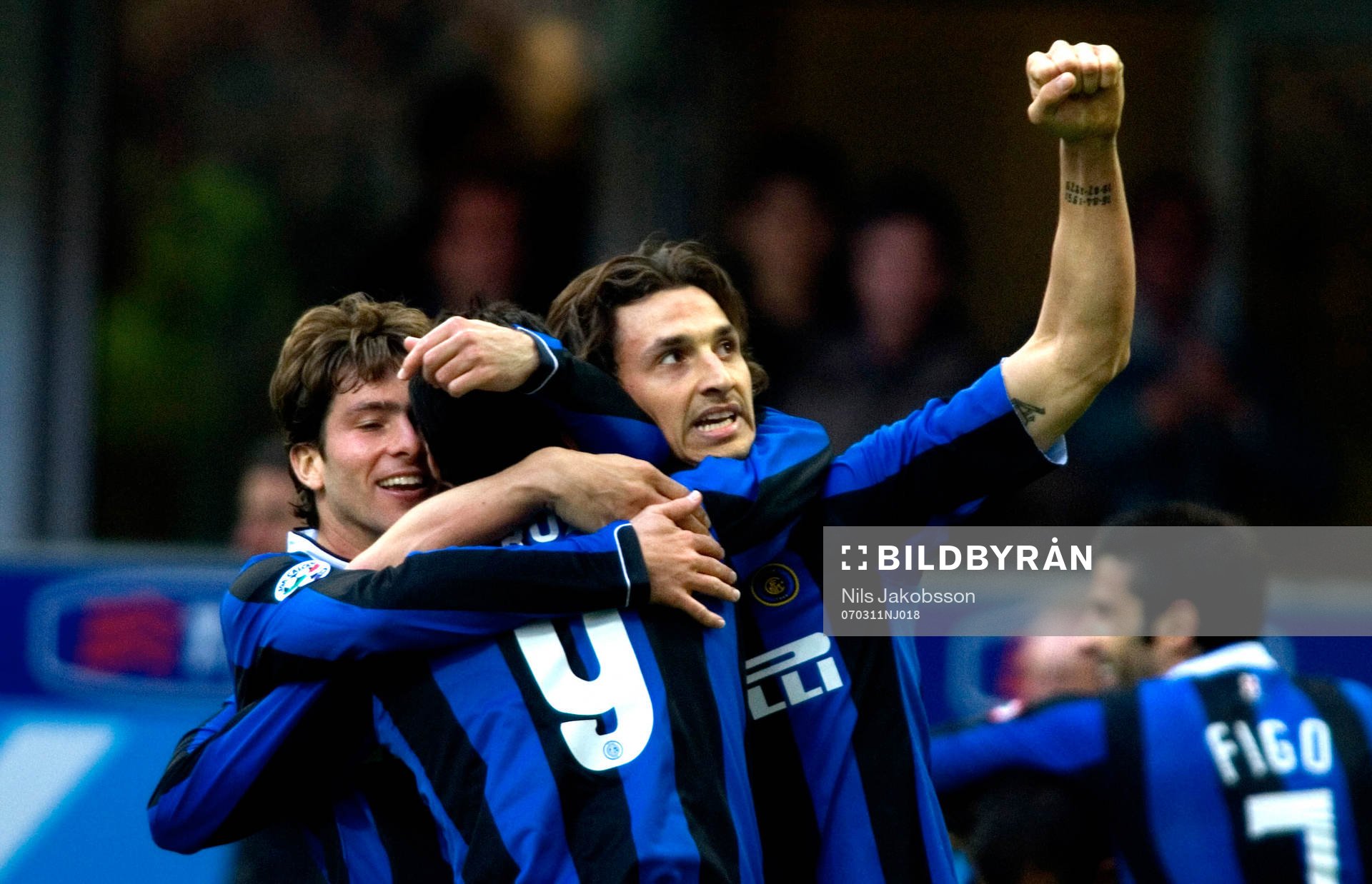  Zlatan Ibrahimovic, Inter, jubel.