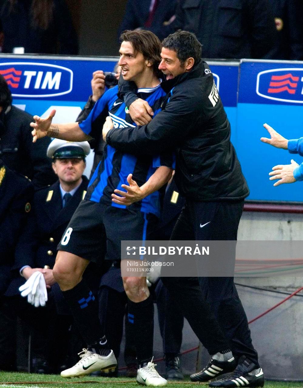 Zlatan Ibrahimovic, jubel