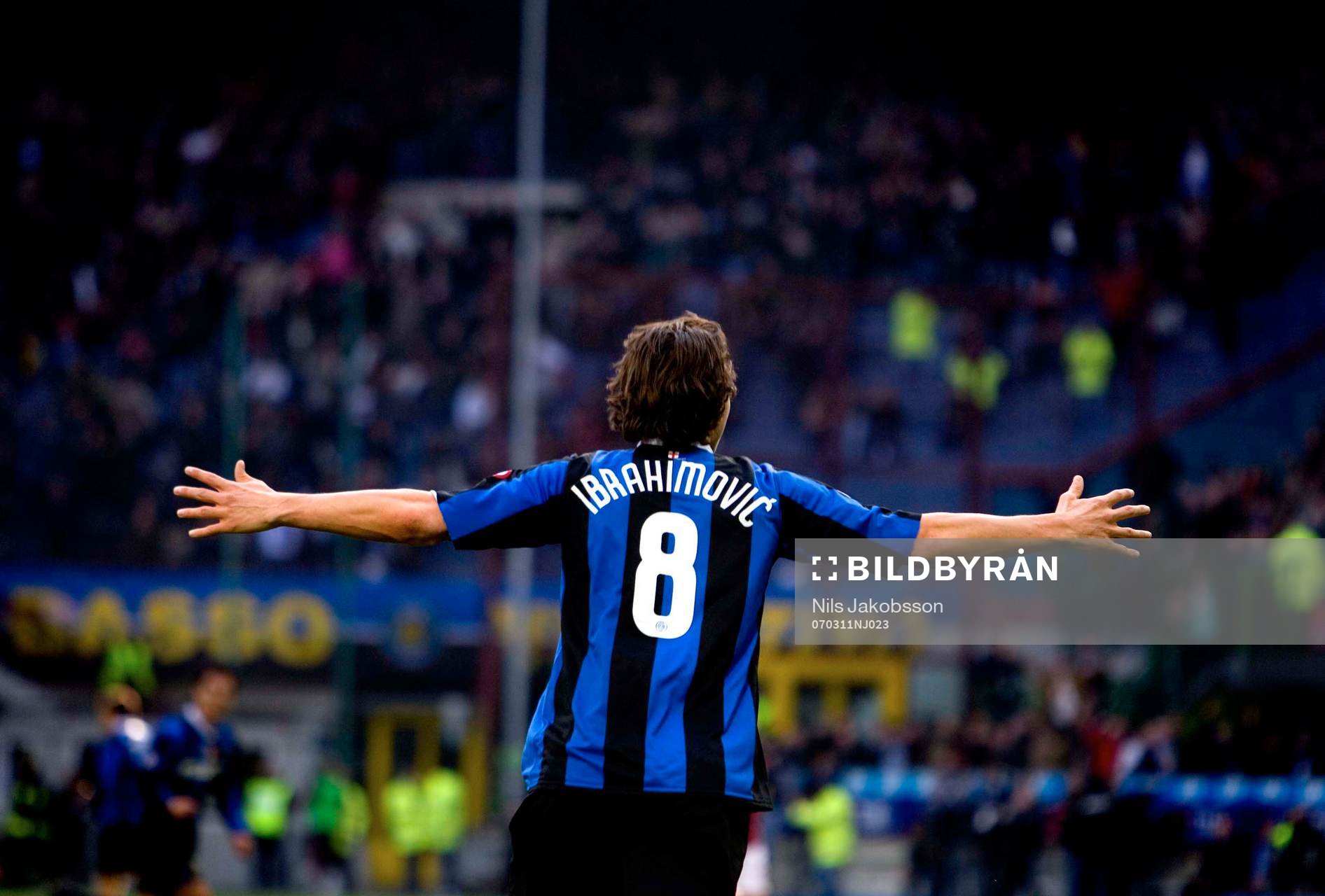  Zlatan Ibrahimovic, Inter, jubel.