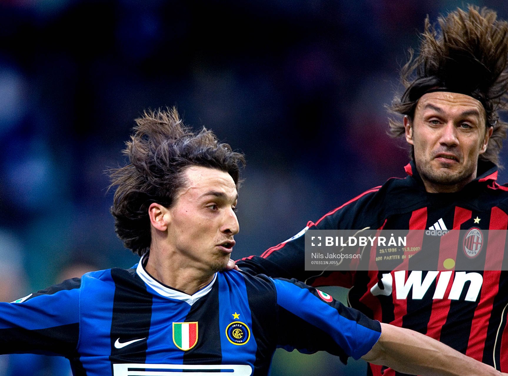 Zlatan Ibrahimovic, Inter, Paolo Maldini, AC Milan, i