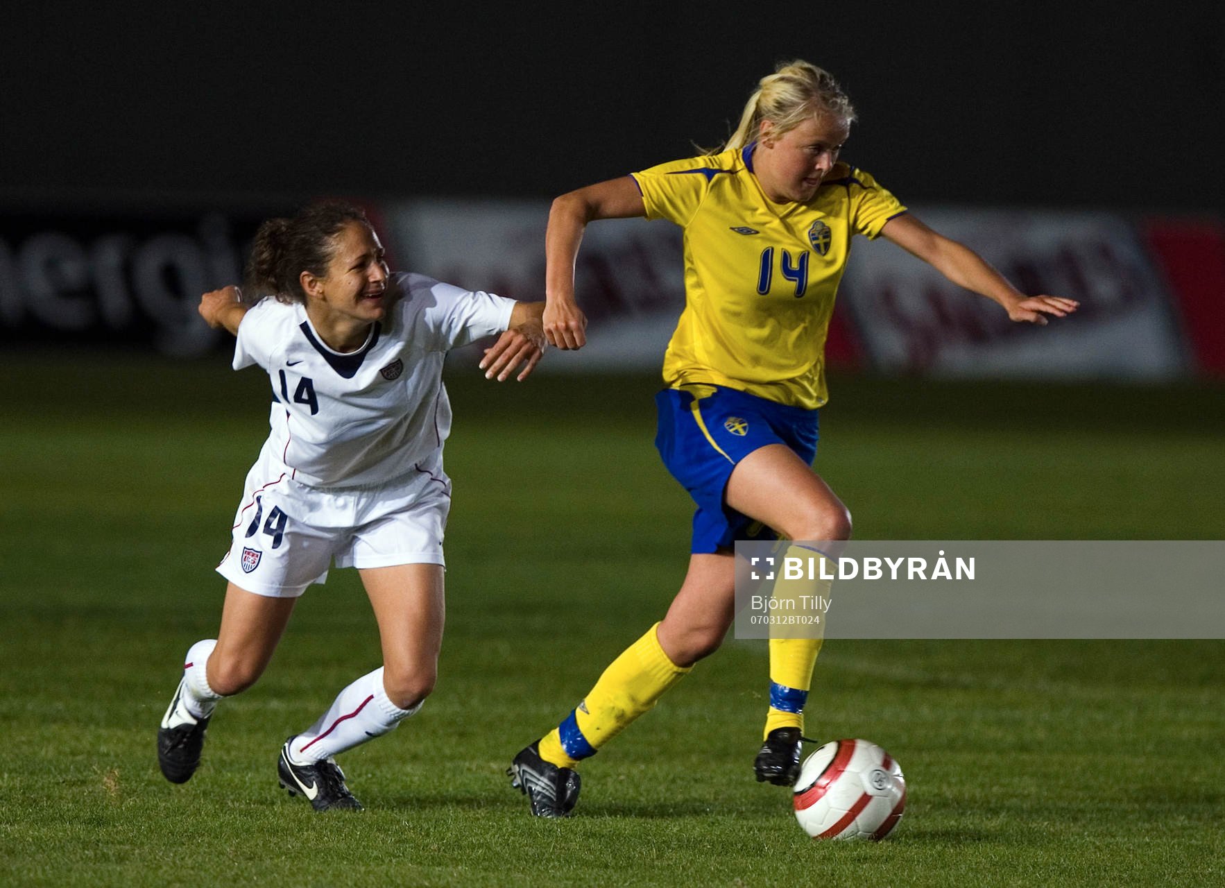Stephane Lopez, USA och Josefine Öqvist, Sverige