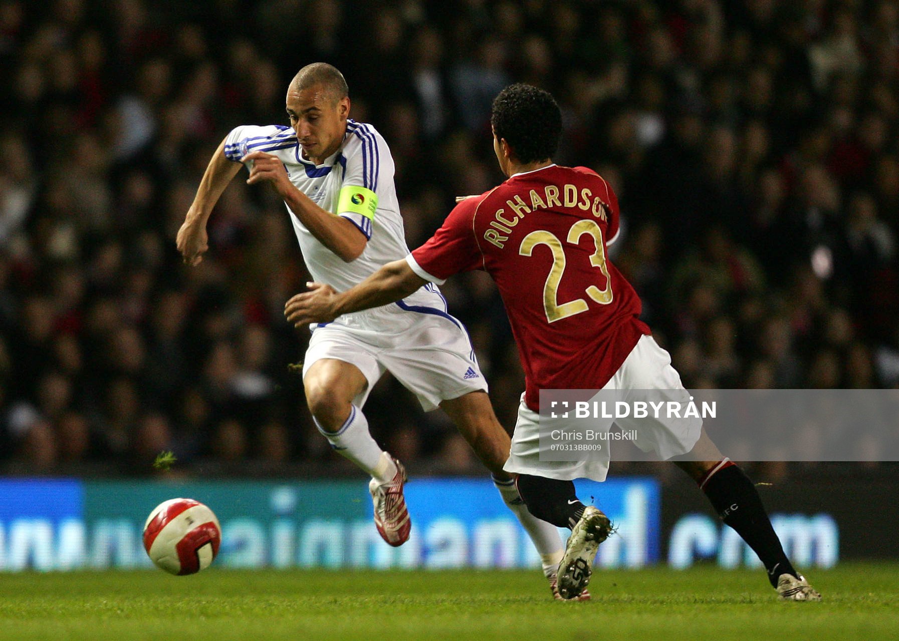 Henrik Larsson och Kieran Richardson