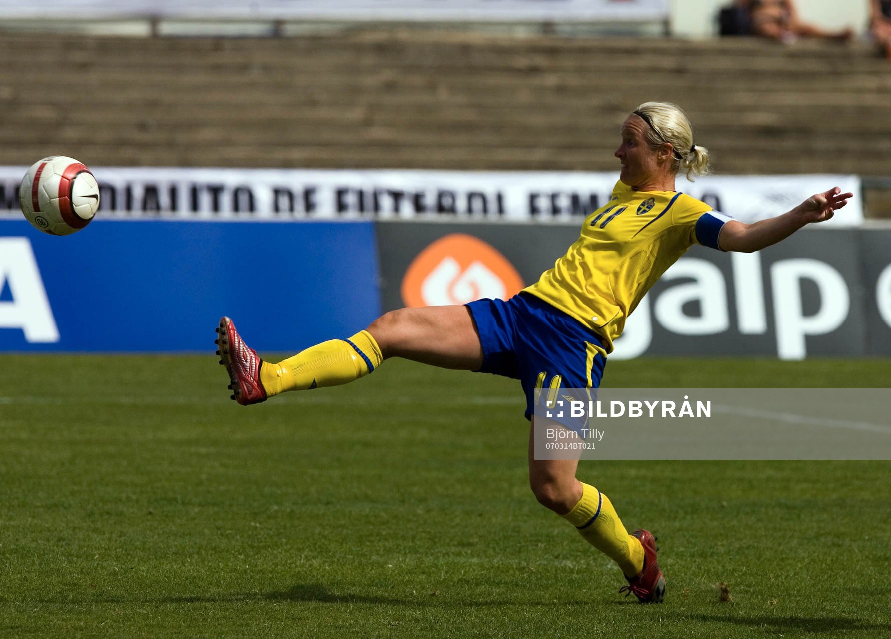 Victoria Svensson, Sverige gör 0-2