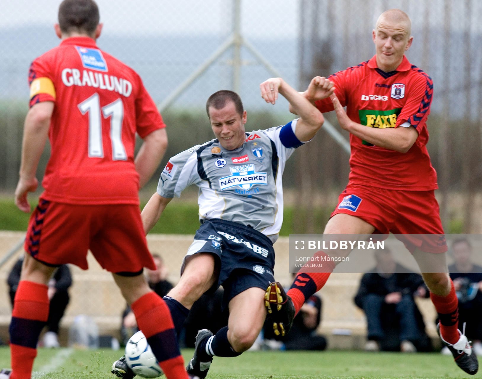  Daniel Andersson kämpade väl mot Peter Graulund & Co.