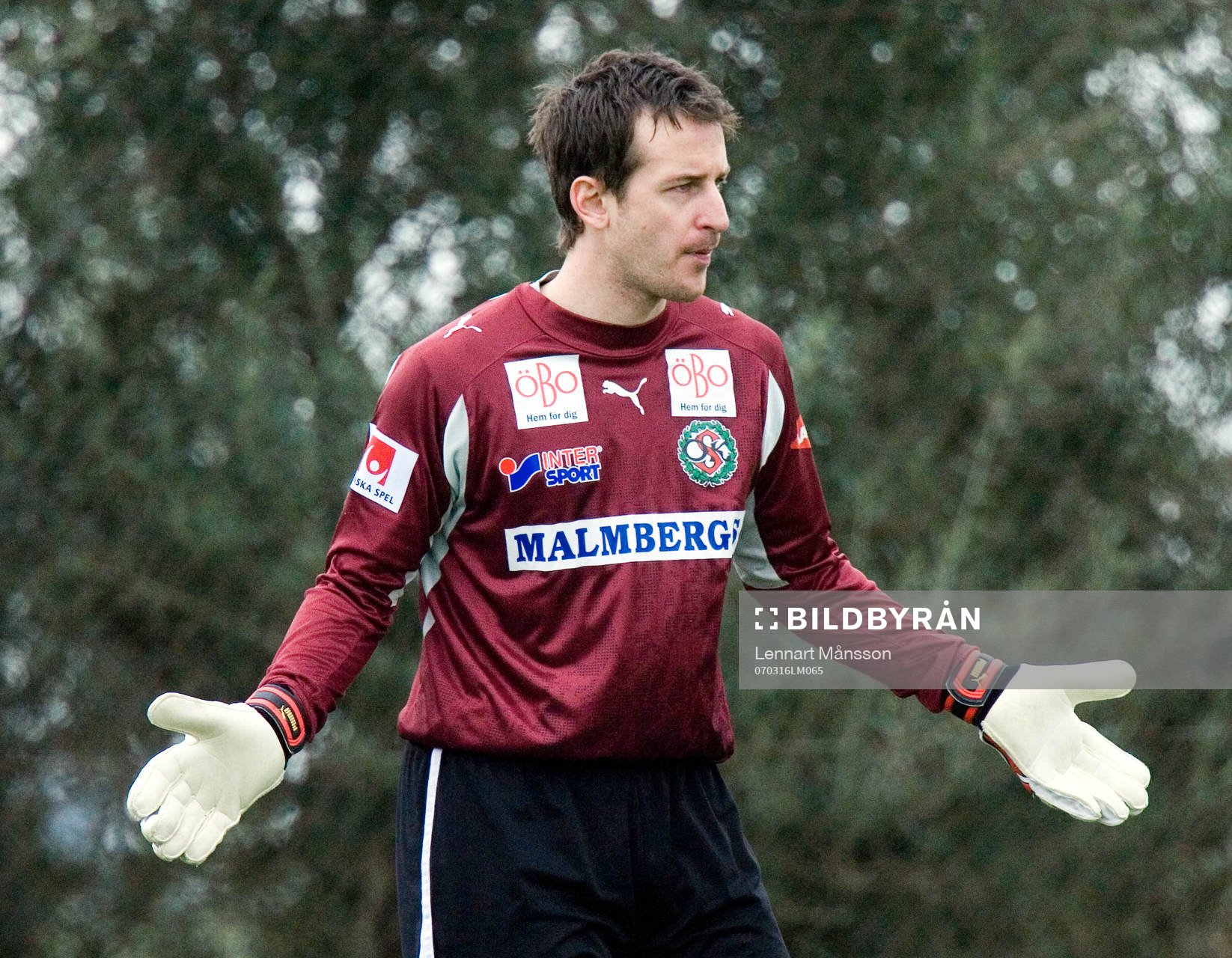 Richard Richardsson, målvakt
