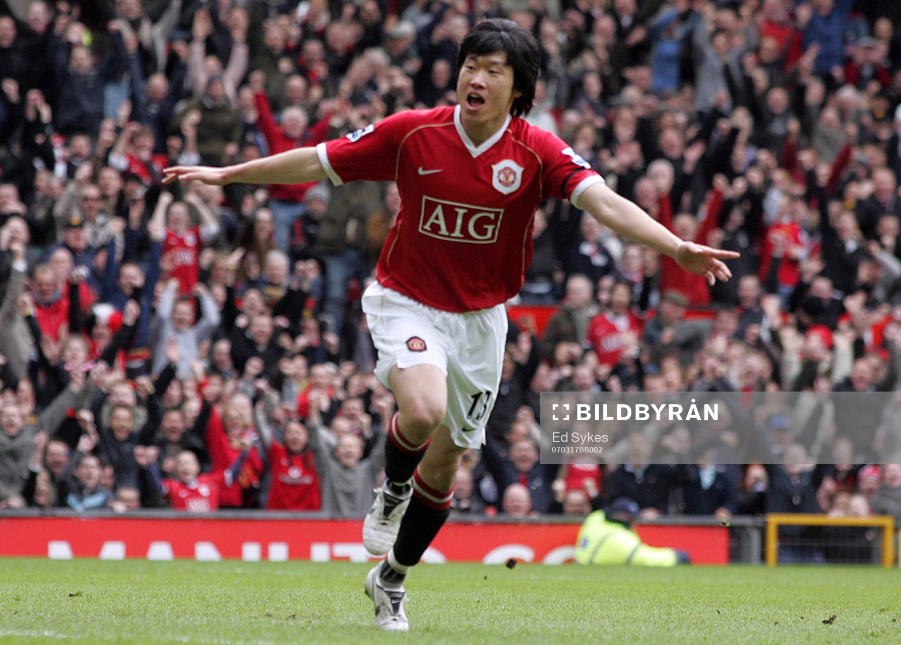  Ji-Sung Park, Manchester (Jubel)