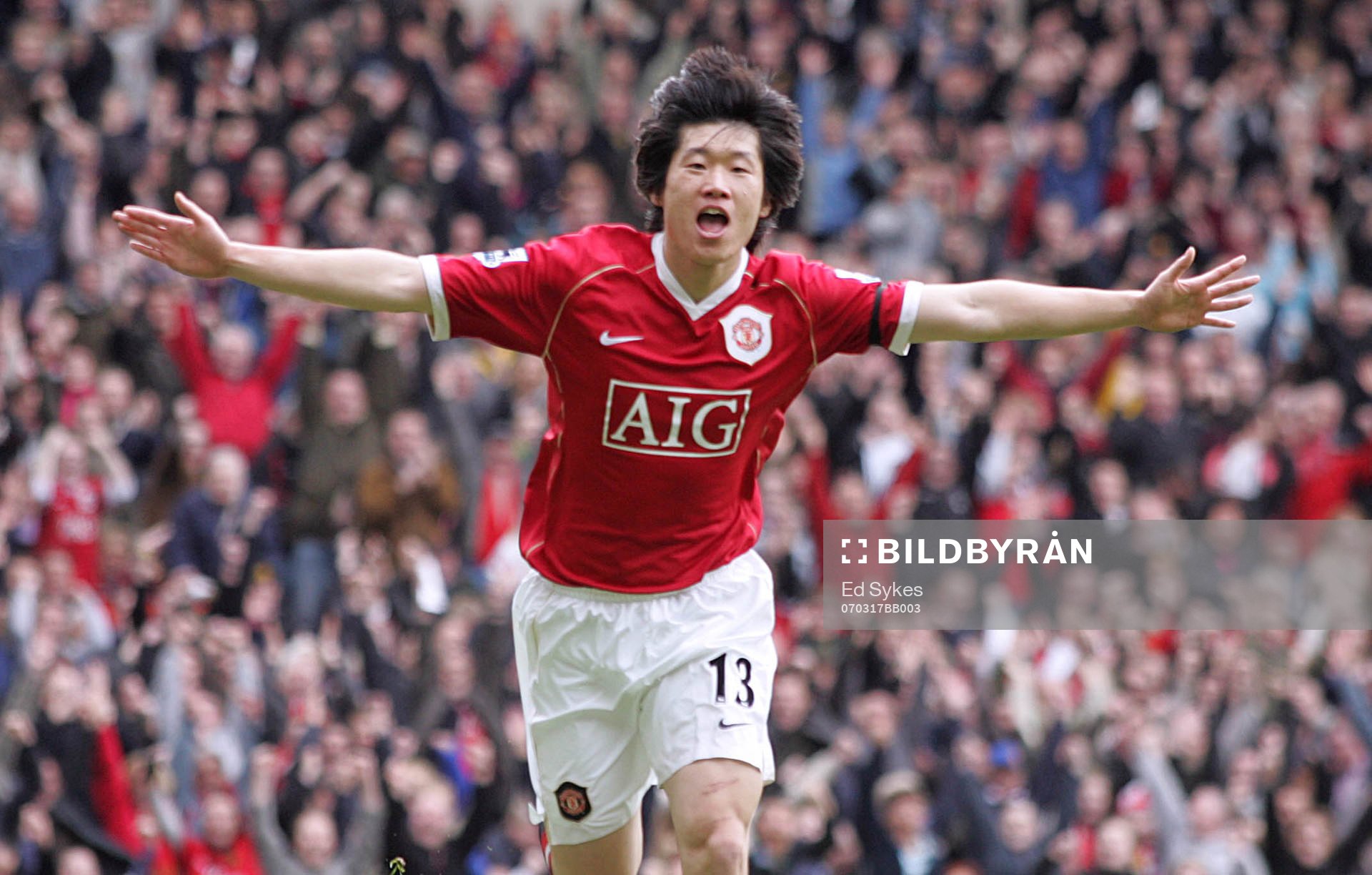  Ji-Sung Park, Manchester (Jubel)