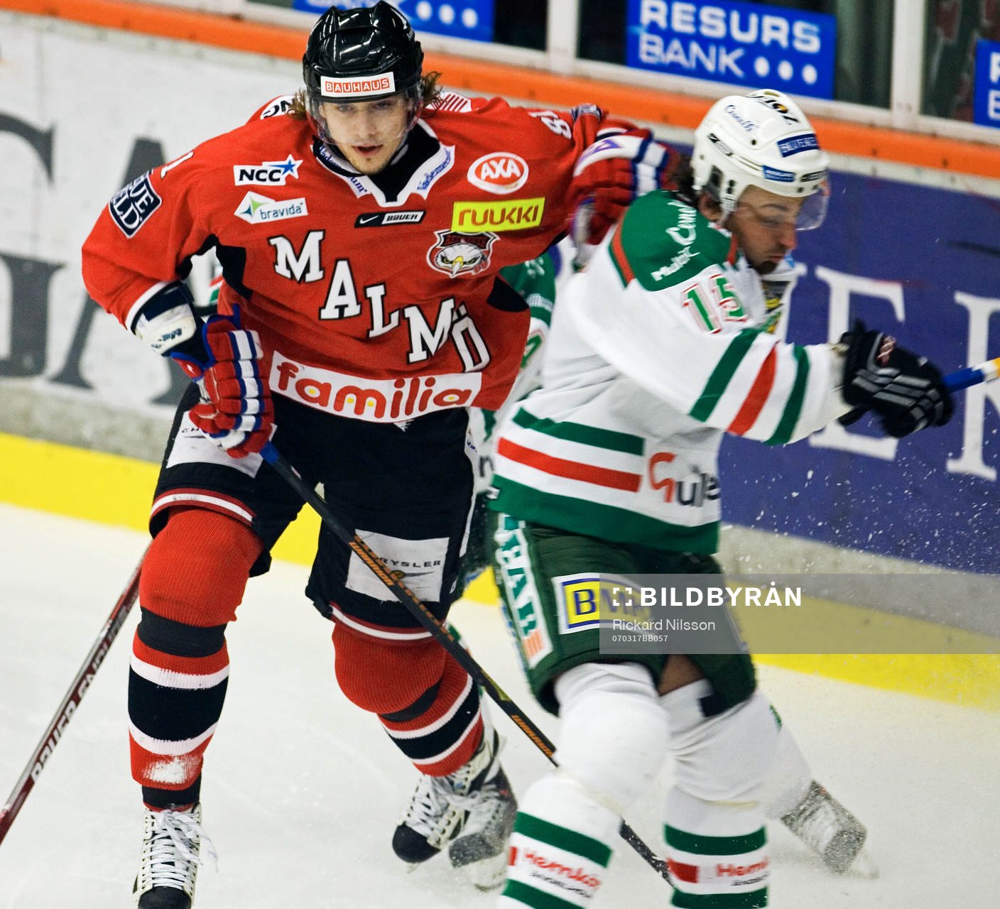 Fedor Fedorov, Malmö och Brendan Yarema, Rögle