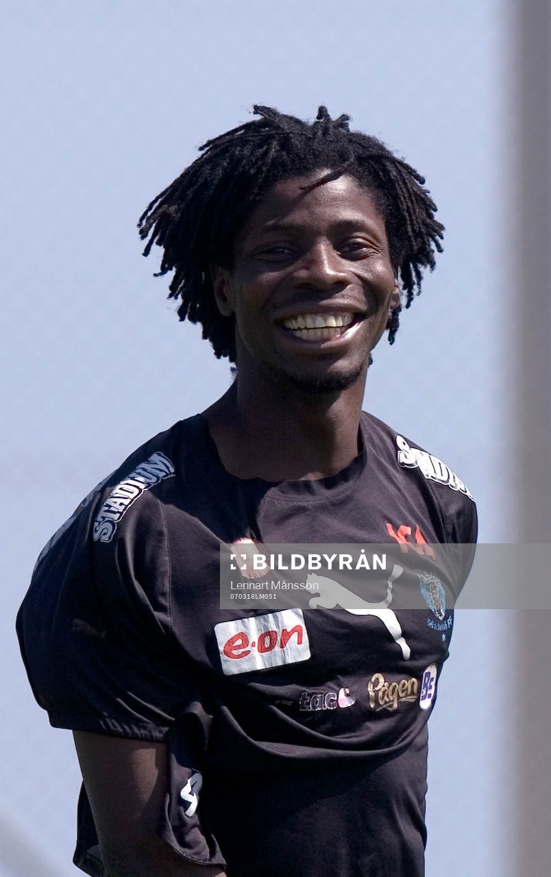 Jimmy Dixon är glad, lycklig, skratt, smile