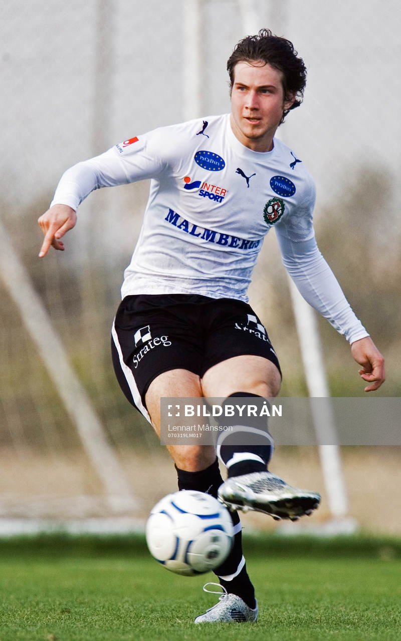 Robert Walker, son till tränaren Patrik Walker