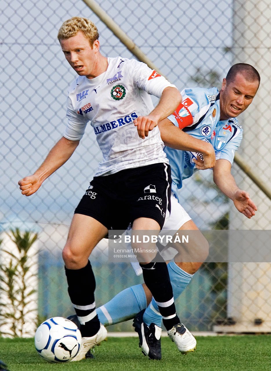Christoffer Näfver lurar Daniel Andersson