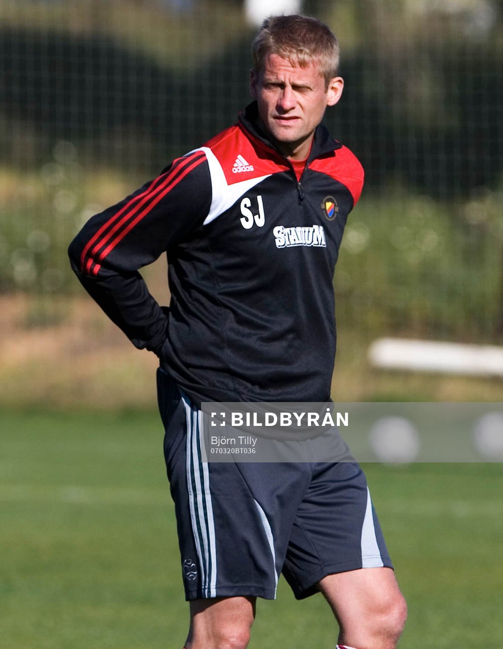  Siggi Jónsson, tränare, Djurgården.       